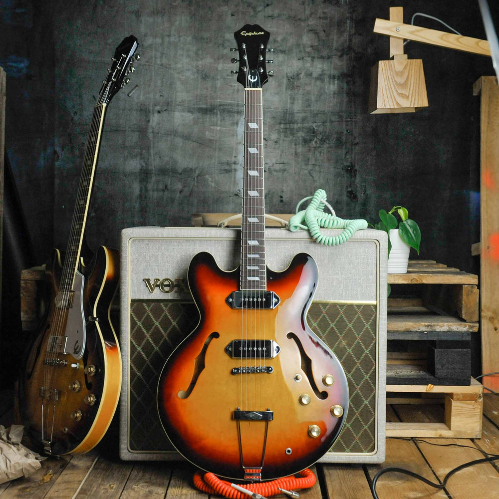 Epiphone Casino VCSB s#R95L7609 w/Case - Used