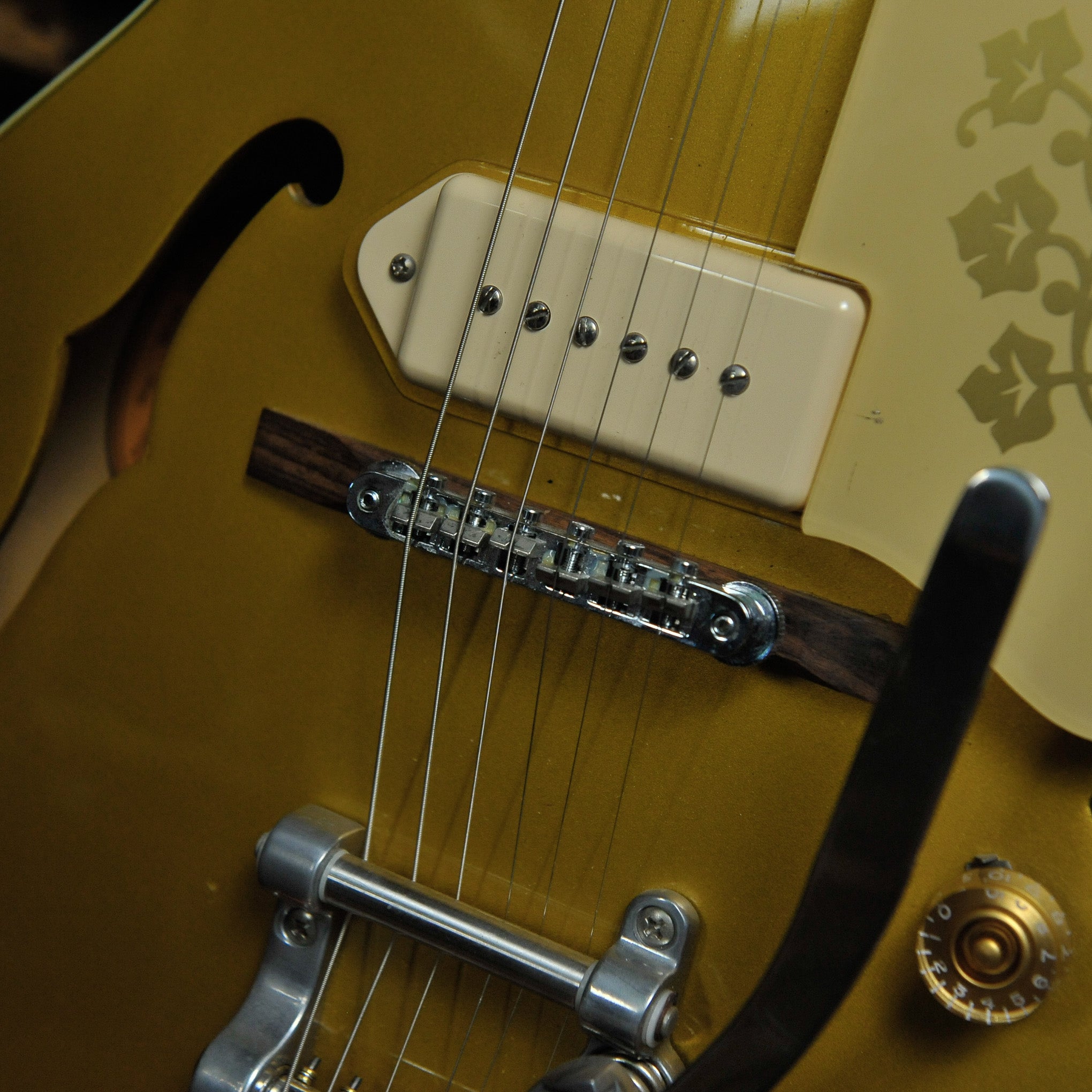 Epiphone ES-295 Metallic Gold w/Case - Used