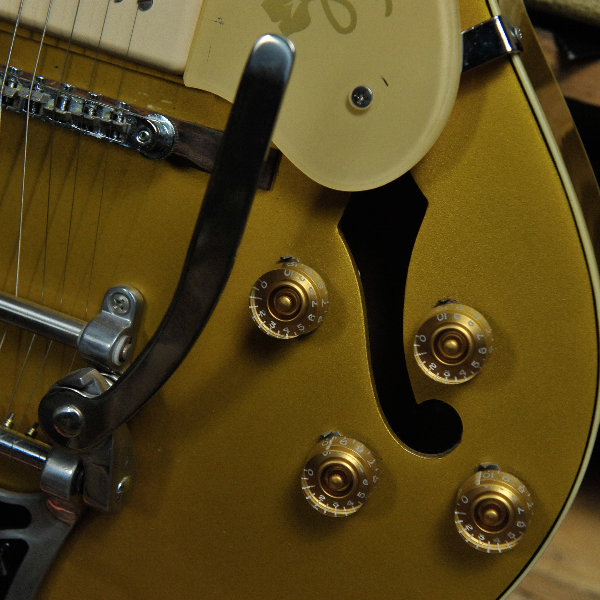 Epiphone ES-295 Metallic Gold w/Case - Used