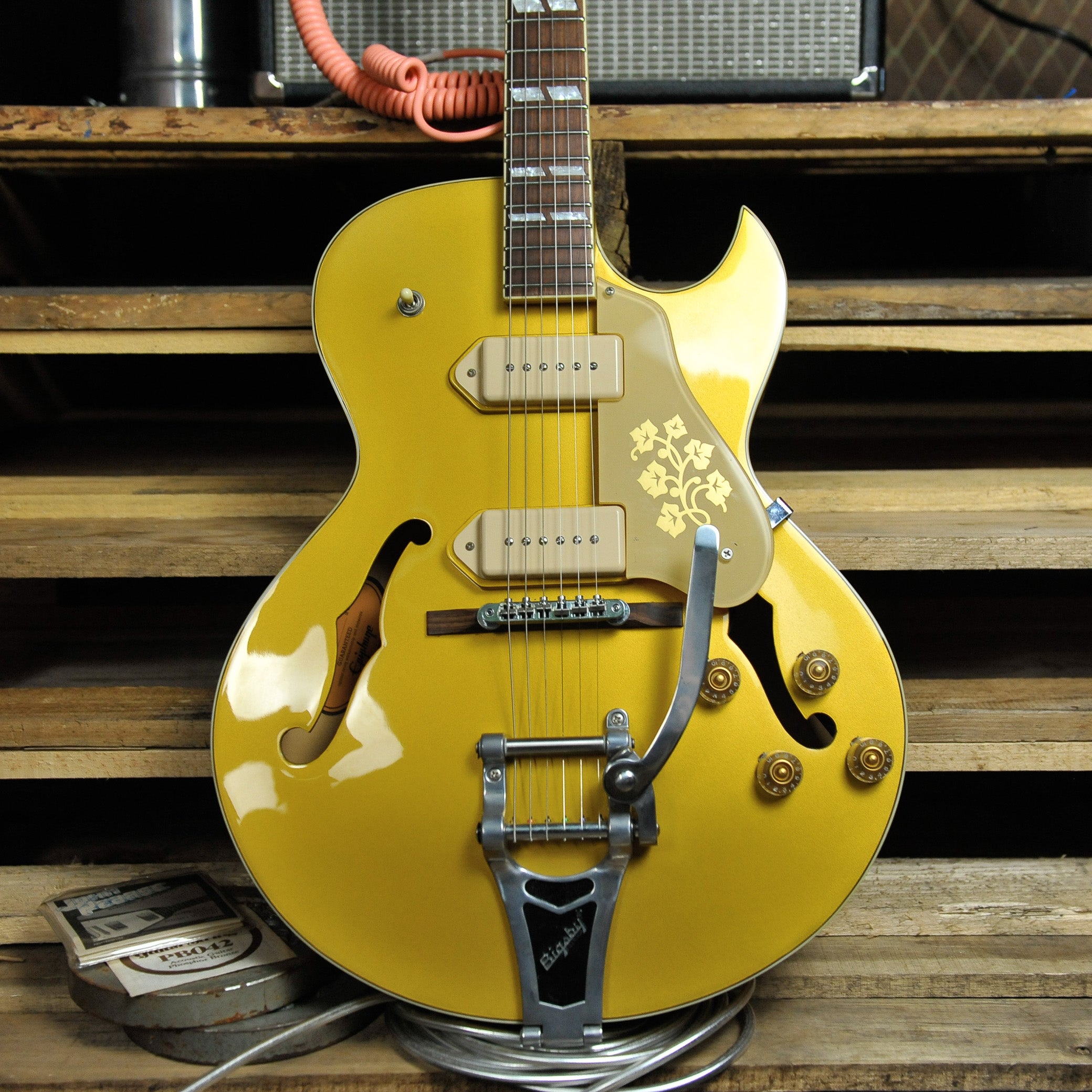 Epiphone ES-295 MG Gold w/Case - Used