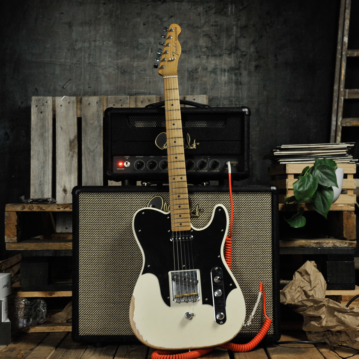 Fender John Osborne Telecaster - Olympic White MN B-Bender #J0000115 w/Case - Used