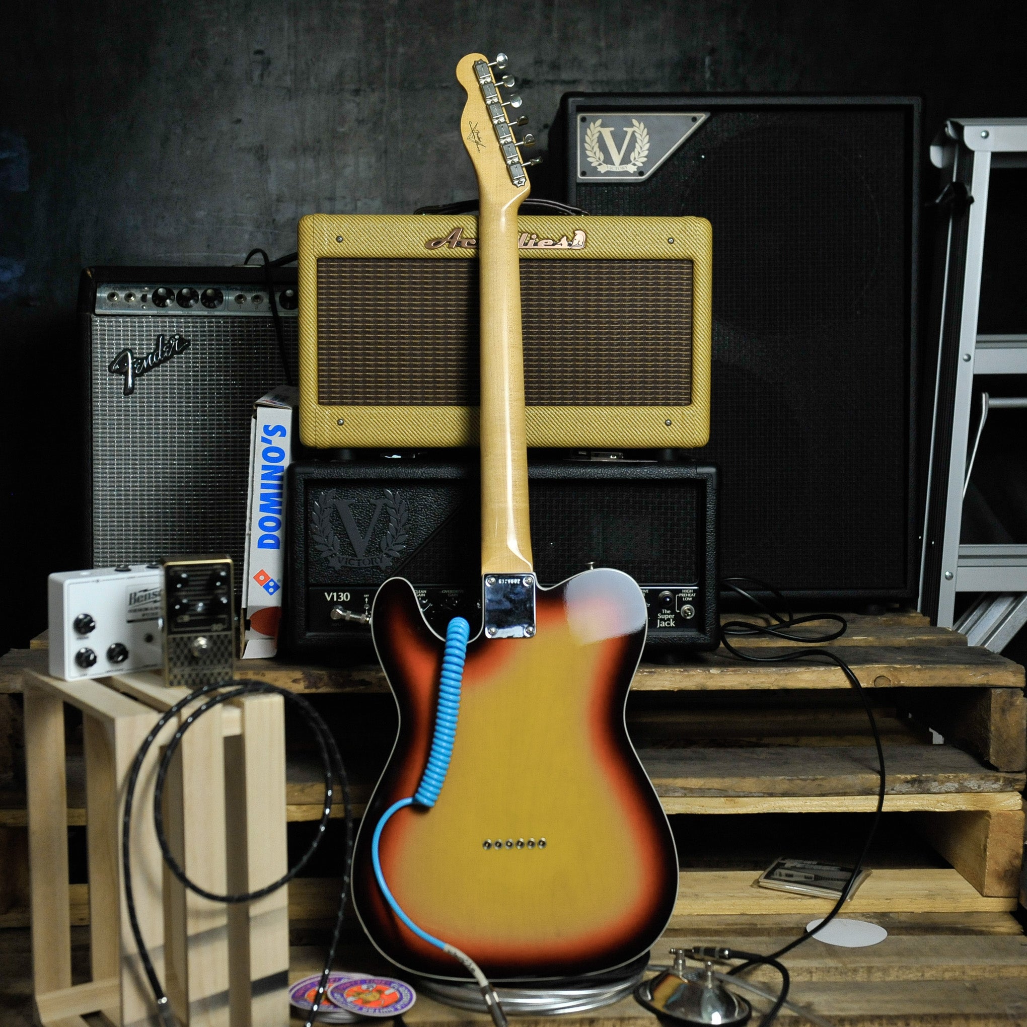 Fender Custom Shop 1959 Telecaster® Custom NOS, RW, Chocolate 3-Color Sunburst w/Case - Used