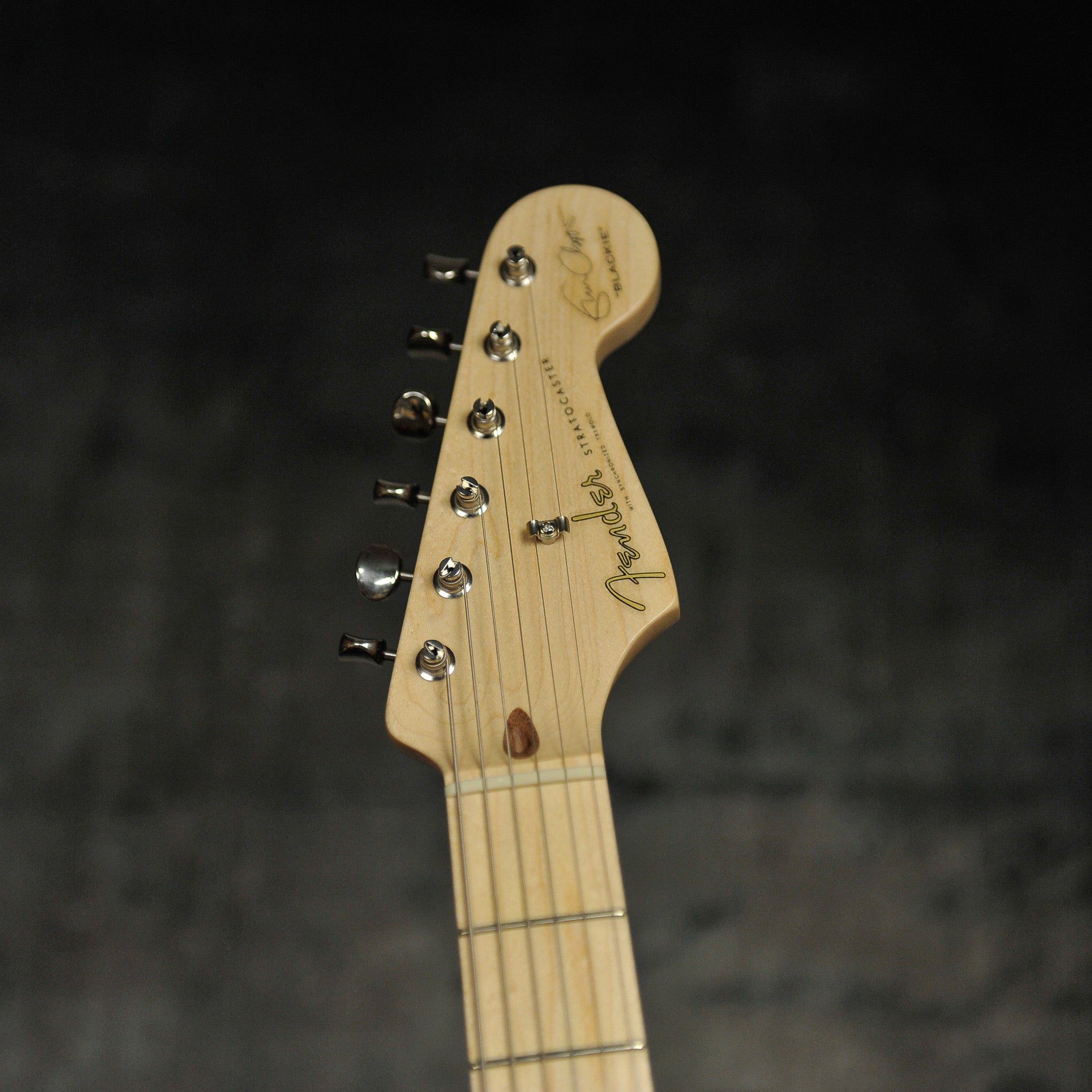 Fender Eric Clapton Stratocaster Maple Fingerboard, Black 2007 w/Case - Used