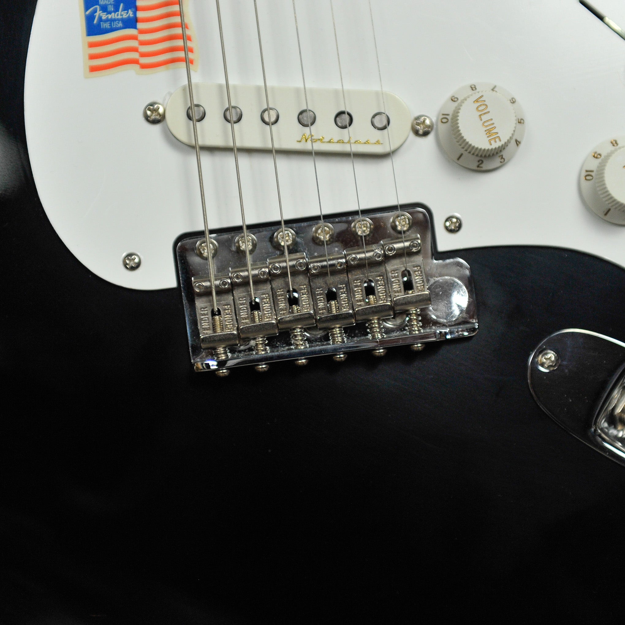 Fender Eric Clapton Stratocaster Maple Fingerboard, Black 2007 w/Case - Used