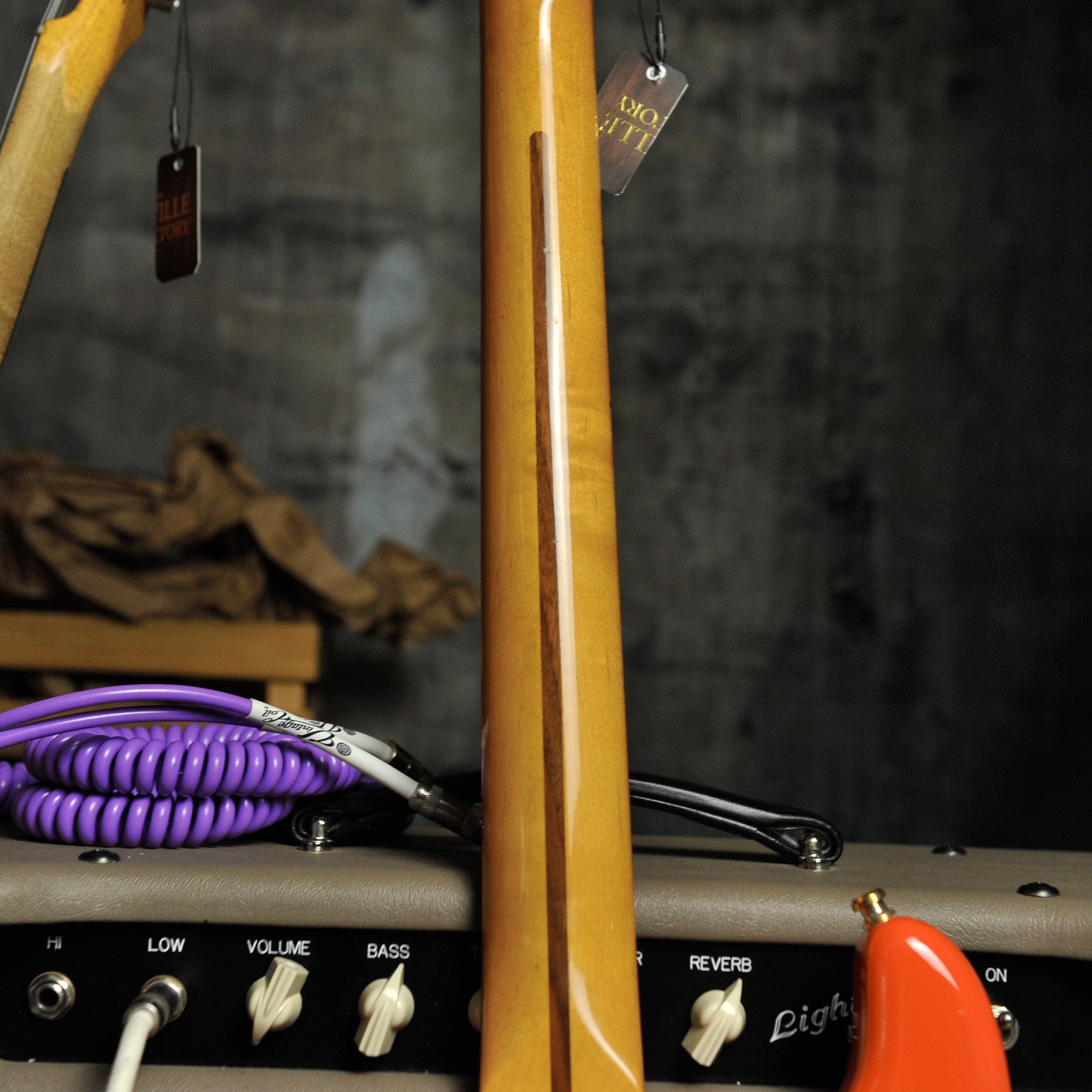 Fender 50s Stratocaster Fiesta Red 2008 w/Tweed Case Shadows Autographs - Used