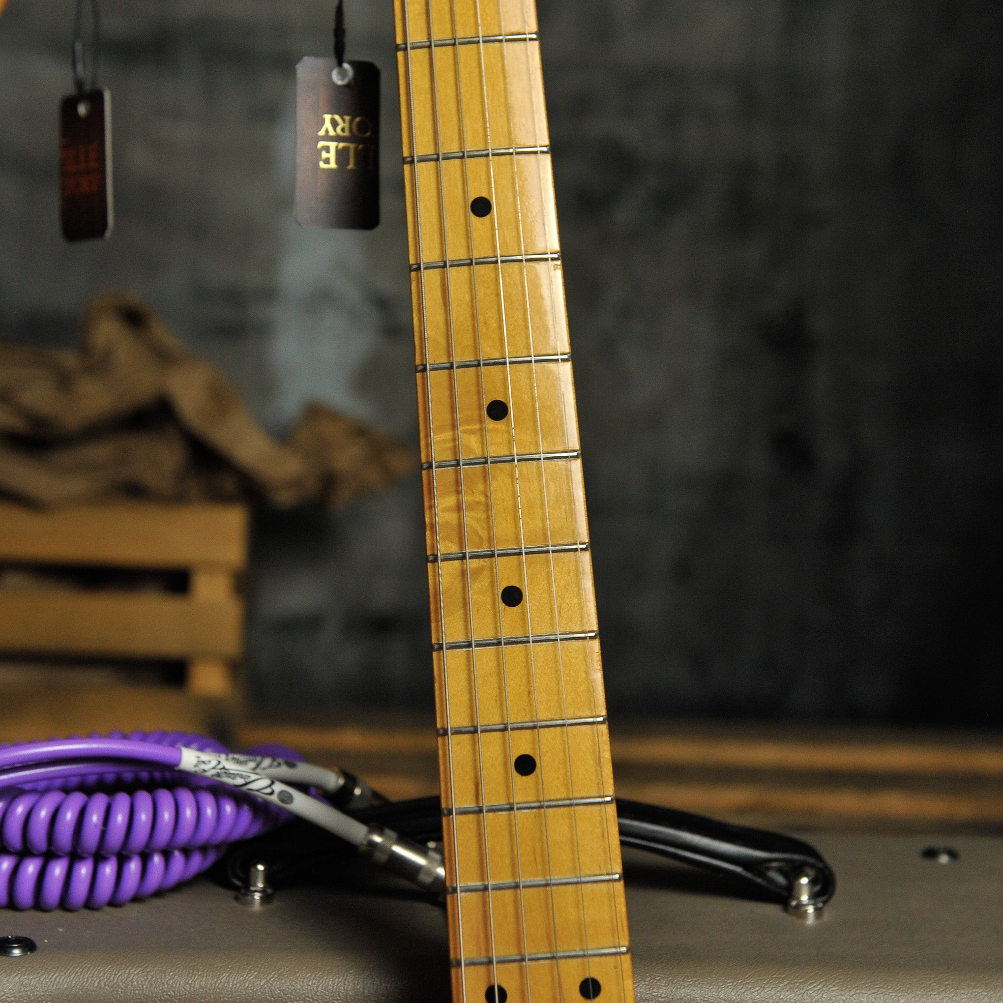 Fender 50s Stratocaster Fiesta Red 2008 w/Tweed Case Shadows Autographs - Used