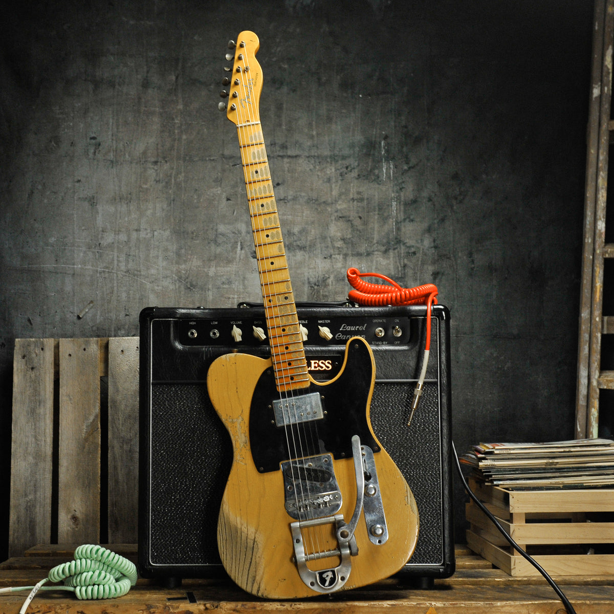 Fender Custom Shop LTD Blackguard Cunife Tele Heavy Relic Aged Butterscotch Blonde w/Case - Used