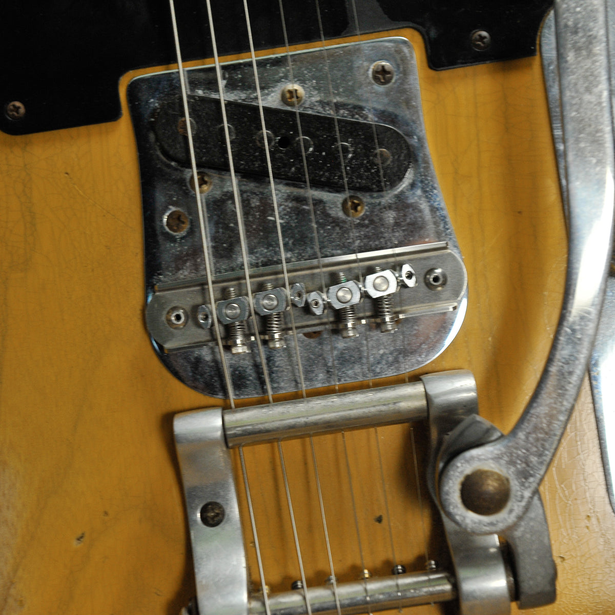Fender Custom Shop LTD Blackguard Cunife Tele Heavy Relic Aged Butterscotch Blonde w/Case - Used