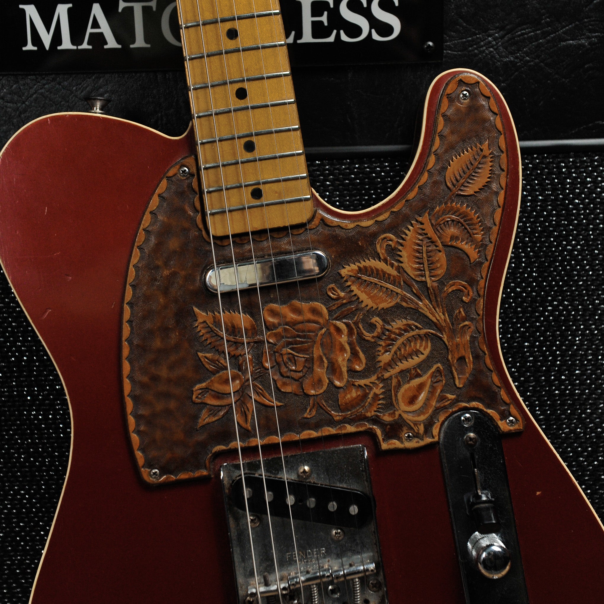 Fender 1978 Telecaster Custom, Modded  B-Bend Wine Red - Used