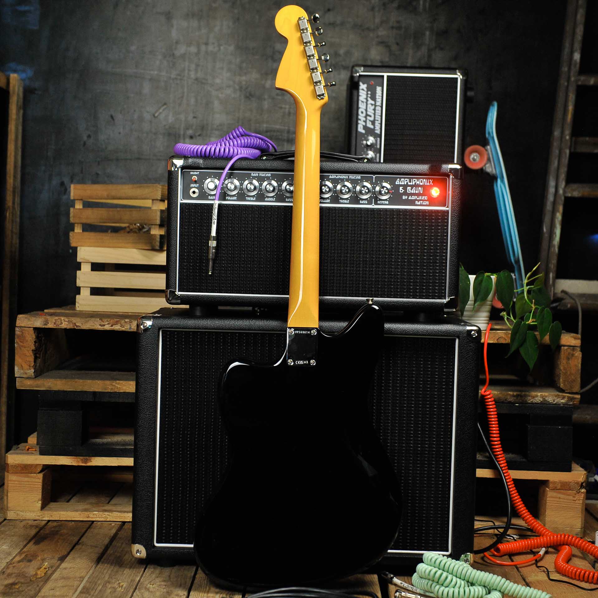 Fender Limited Edition Johnny Marr Signature Special Jaguar Black w/Case - Used