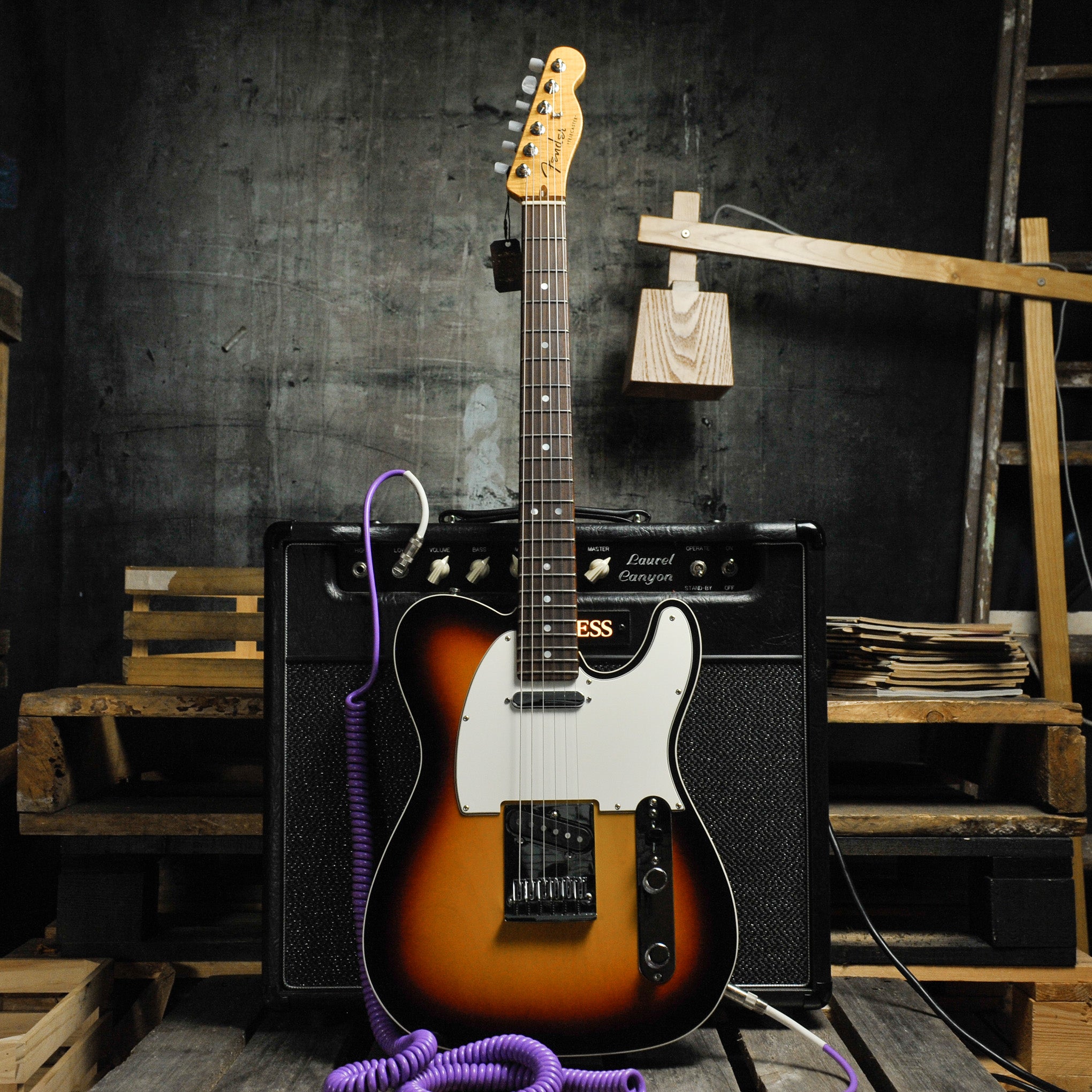 Fender Custom Shop American Custom Telecaster NOS 3 Tone Sunburst 2015 #CZ524651 w/Case - Used