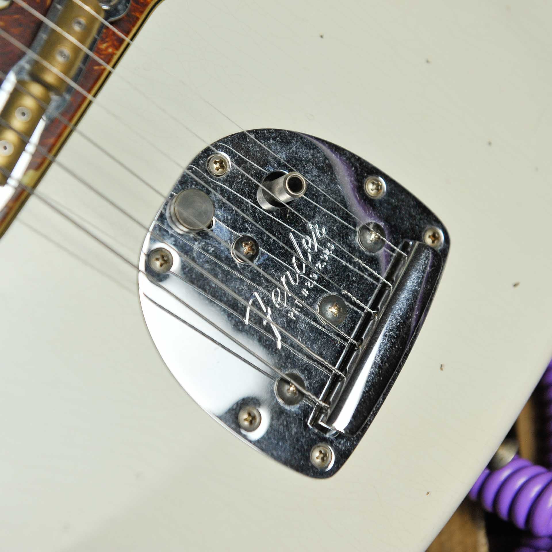 Fender 2023 Custom Shop ’62 Jazzmaster® Journeyman Relic®, Aged Olympic White w/Case - Used