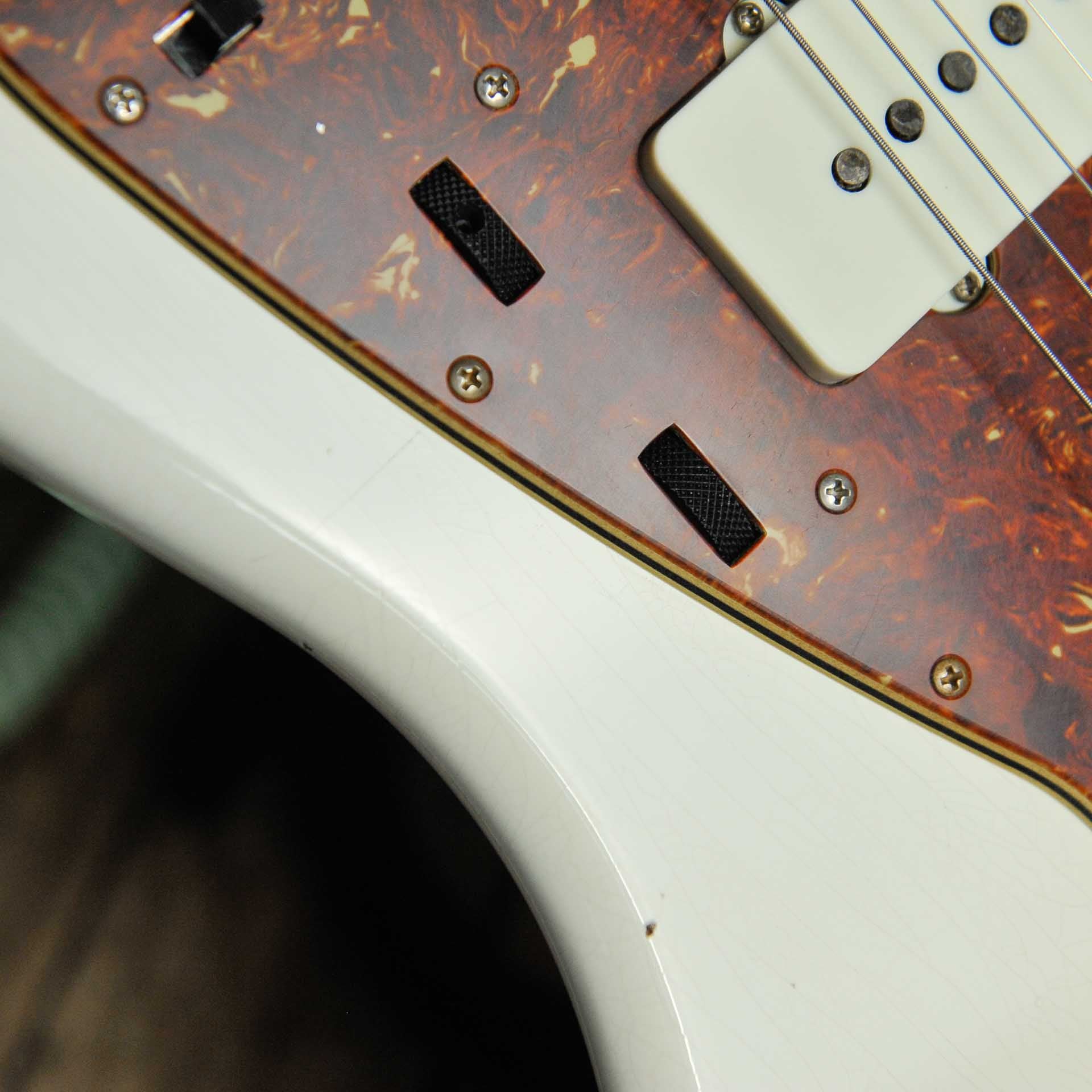 Fender 2023 Custom Shop ’62 Jazzmaster® Journeyman Relic®, Aged Olympic White w/Case - Used