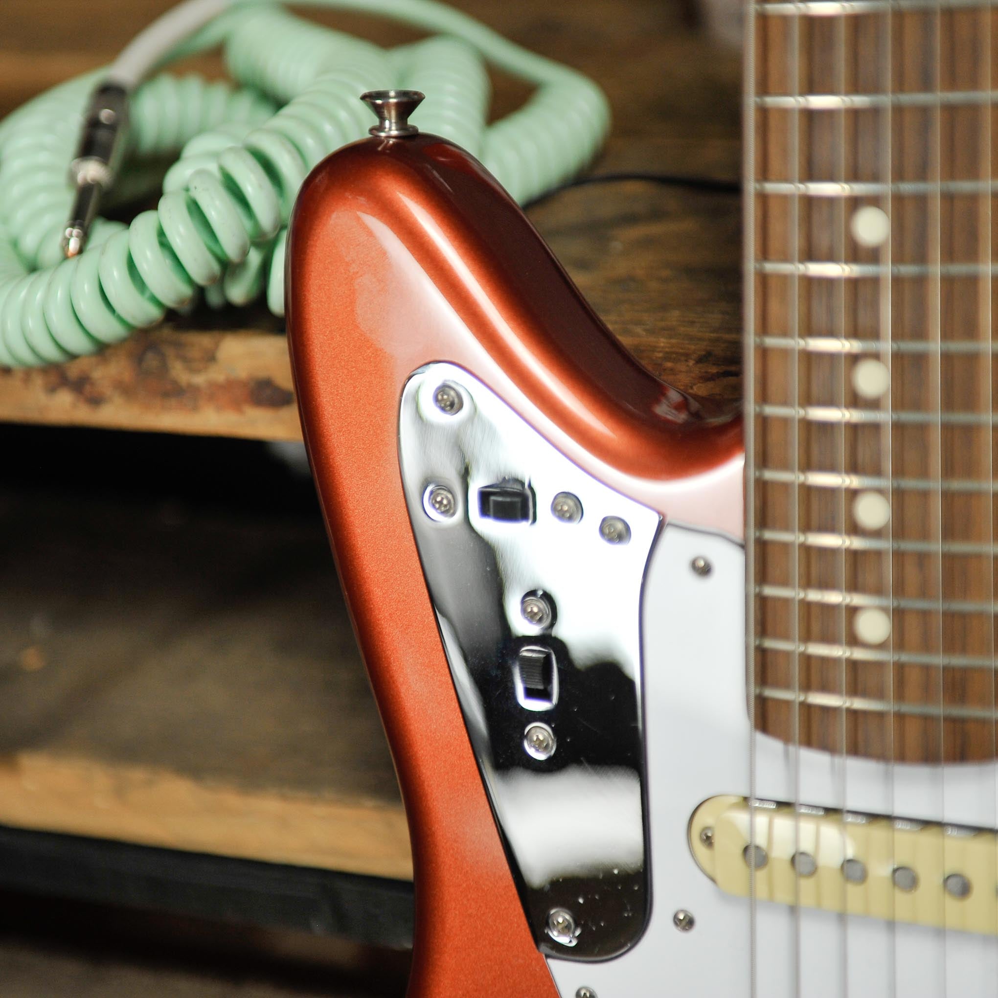 Fender Jaguar Johnny Marr Metallic KO w/Case - Used