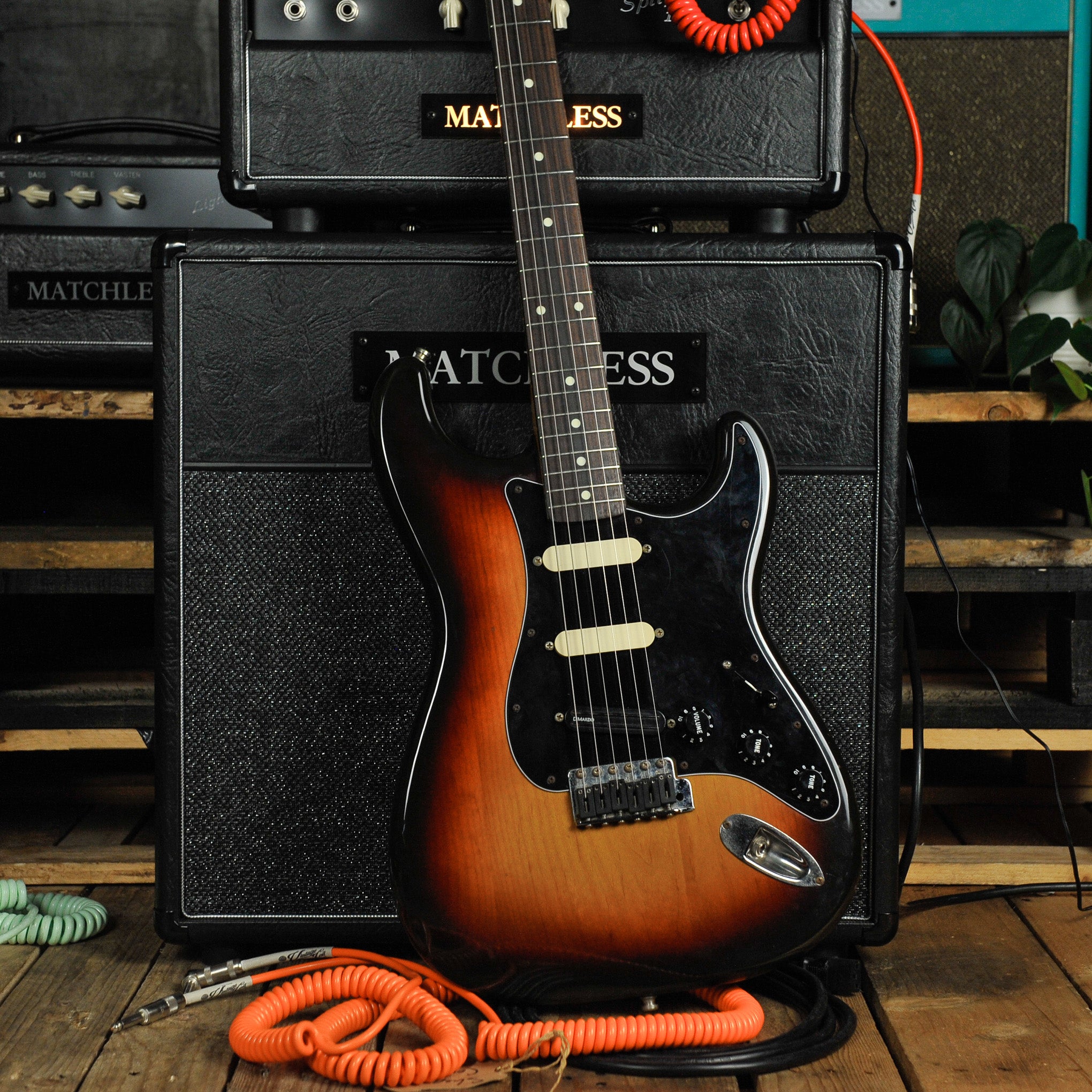 Fender Stratocaster MIJ Sunburst 1993 w/Freedom case - Used