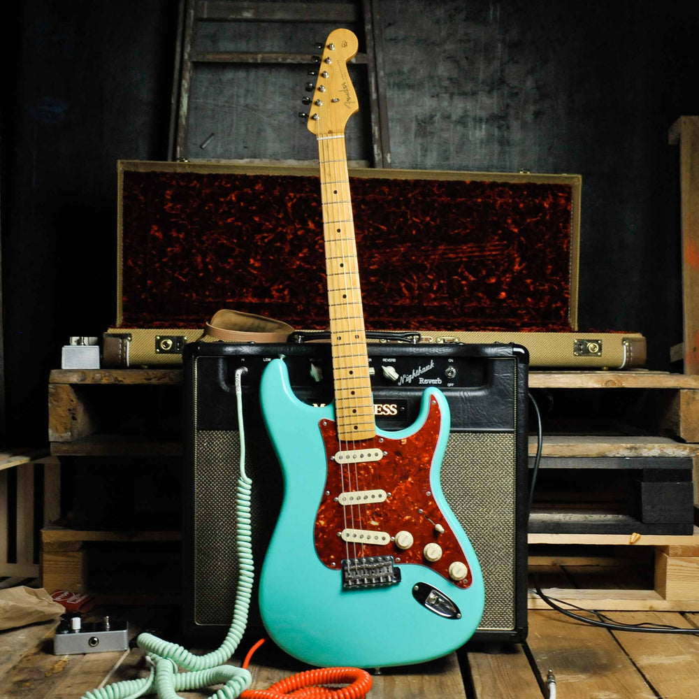 Fender American Vintage II Stratocaster Maple Neck Seafoam Green w/Case  - Used