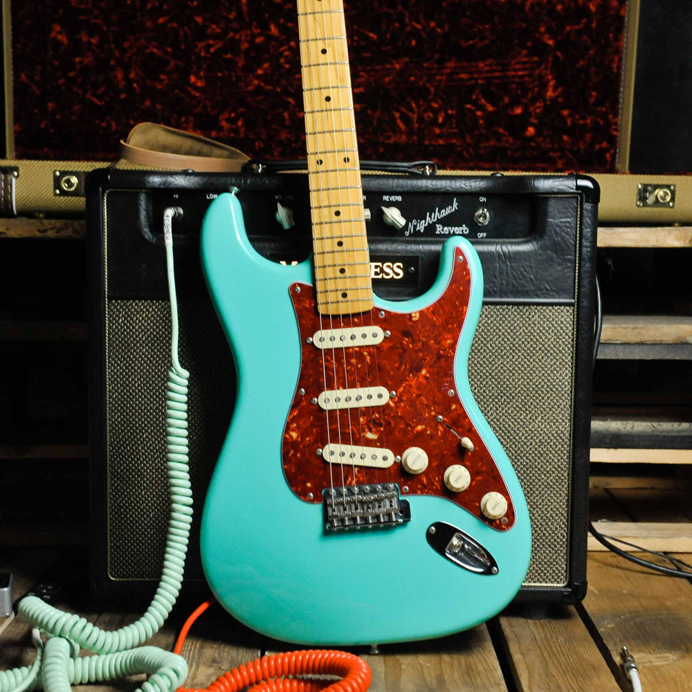 Fender American Vintage II Stratocaster Maple Neck Seafoam Green w/Case  - Used