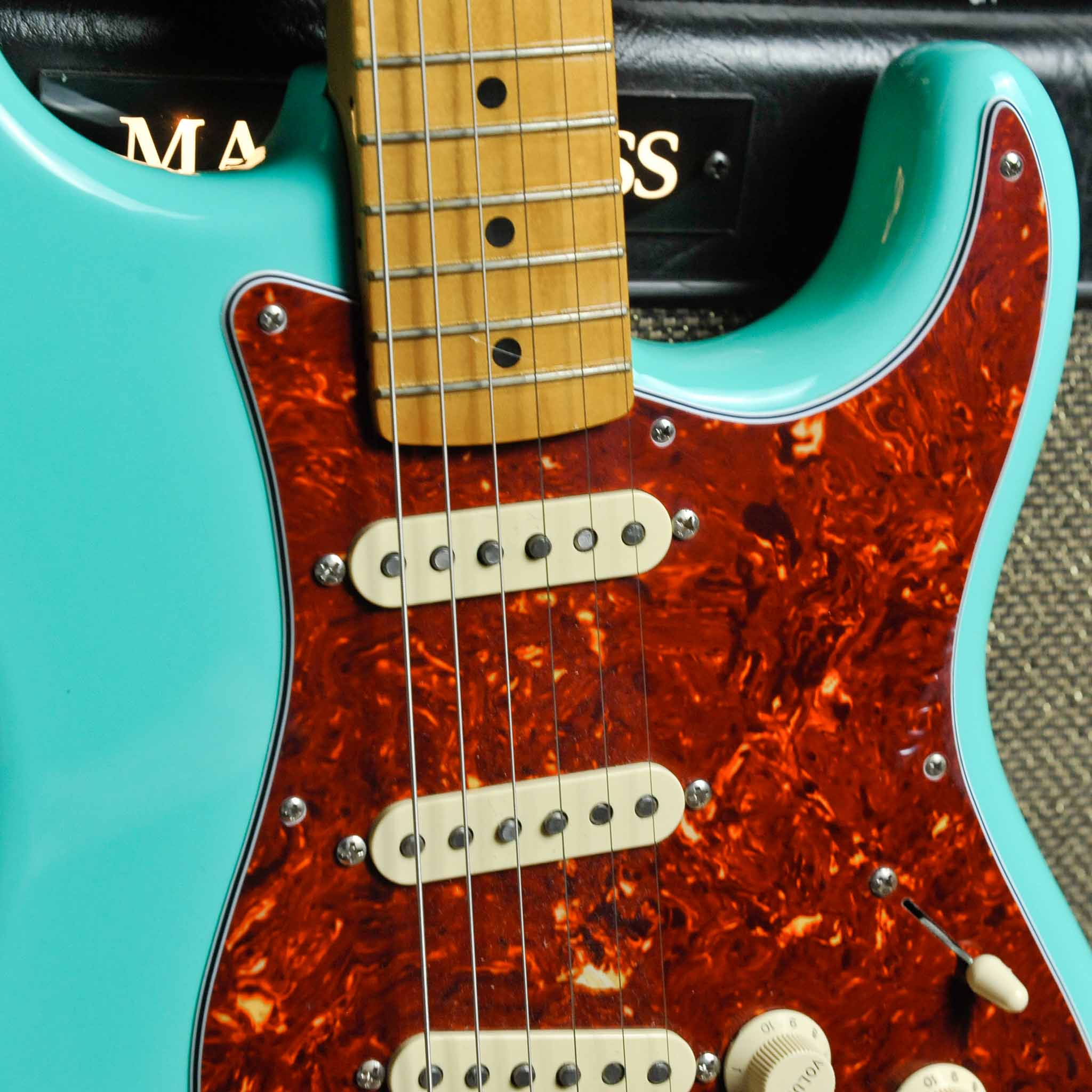 Fender American Vintage II Stratocaster Maple Neck Seafoam Green w/Case  - Used