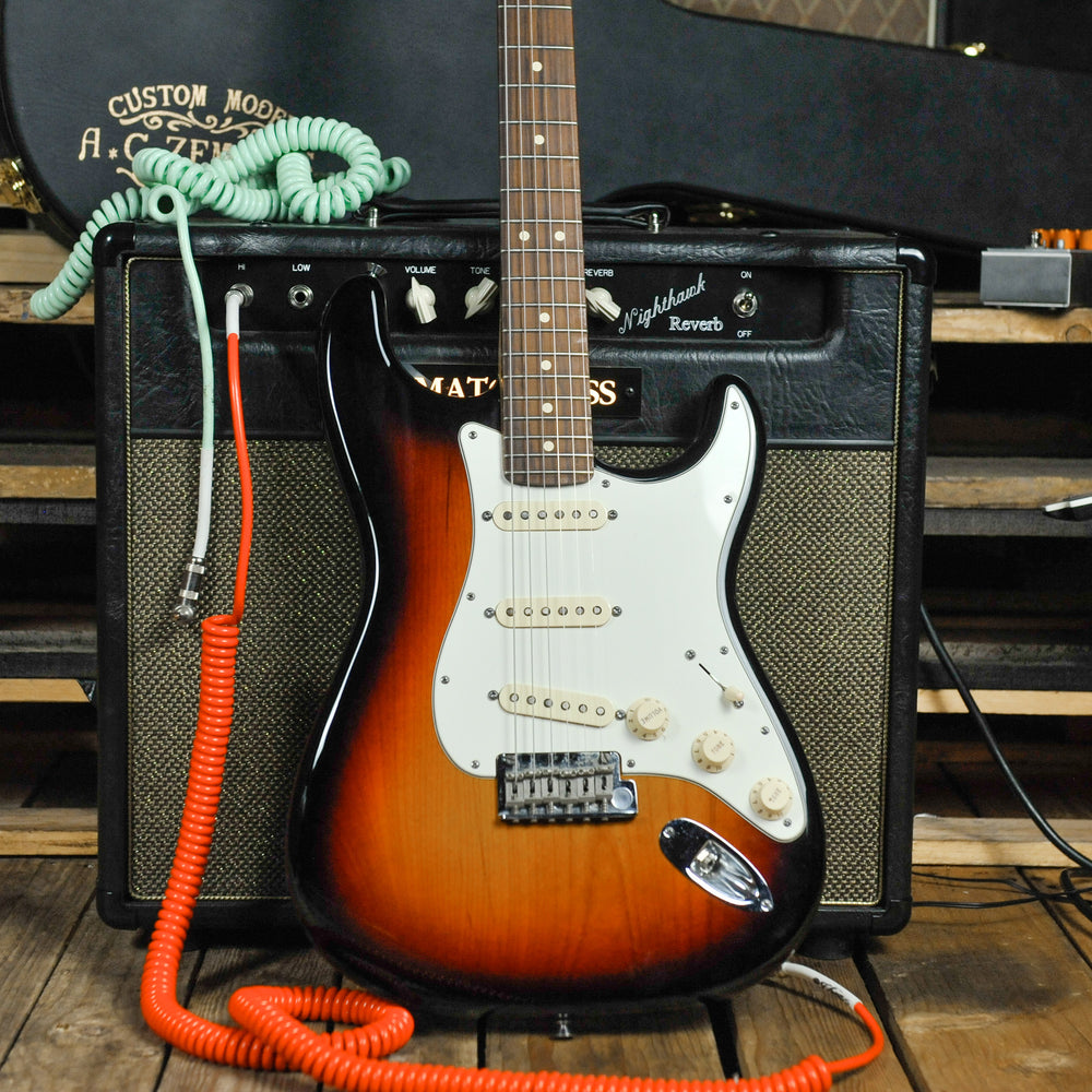 Fender American Standard Strat 3 Tone Sunburst 2013' w/Case - Used