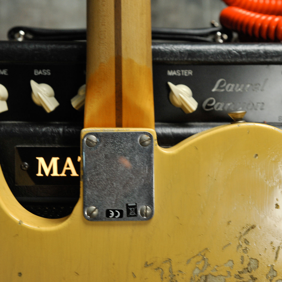 Fender Custom Shop 1952 Heavy Relic Telecaster Nocaster Blonde w/Case - Used