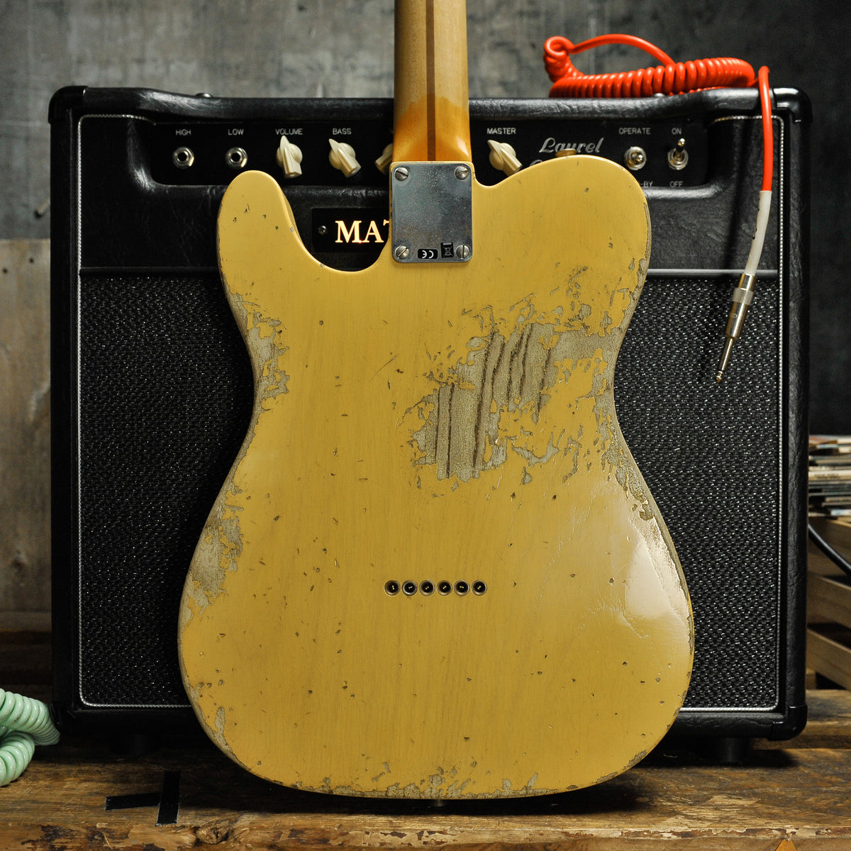 Fender Custom Shop 1952 Heavy Relic Telecaster Nocaster Blonde w/Case - Used