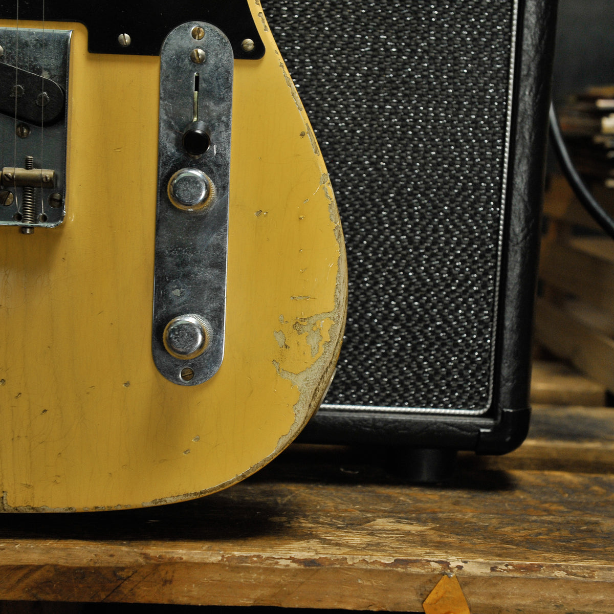 Fender Custom Shop 1952 Heavy Relic Telecaster Nocaster Blonde w/Case - Used