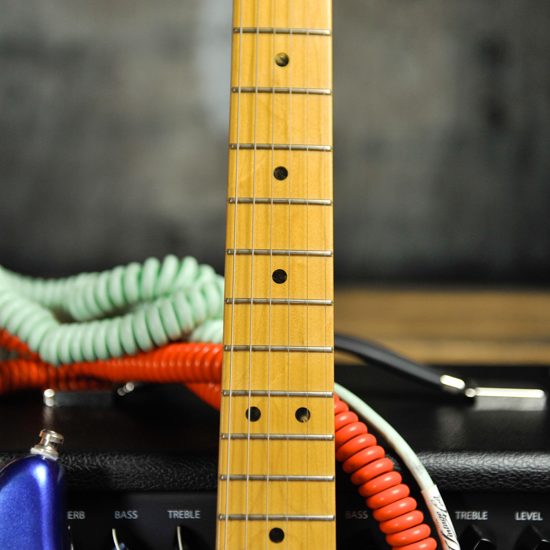 Fender AM Stratocaster Ultra MN Cobalt Blue W/Case - Used