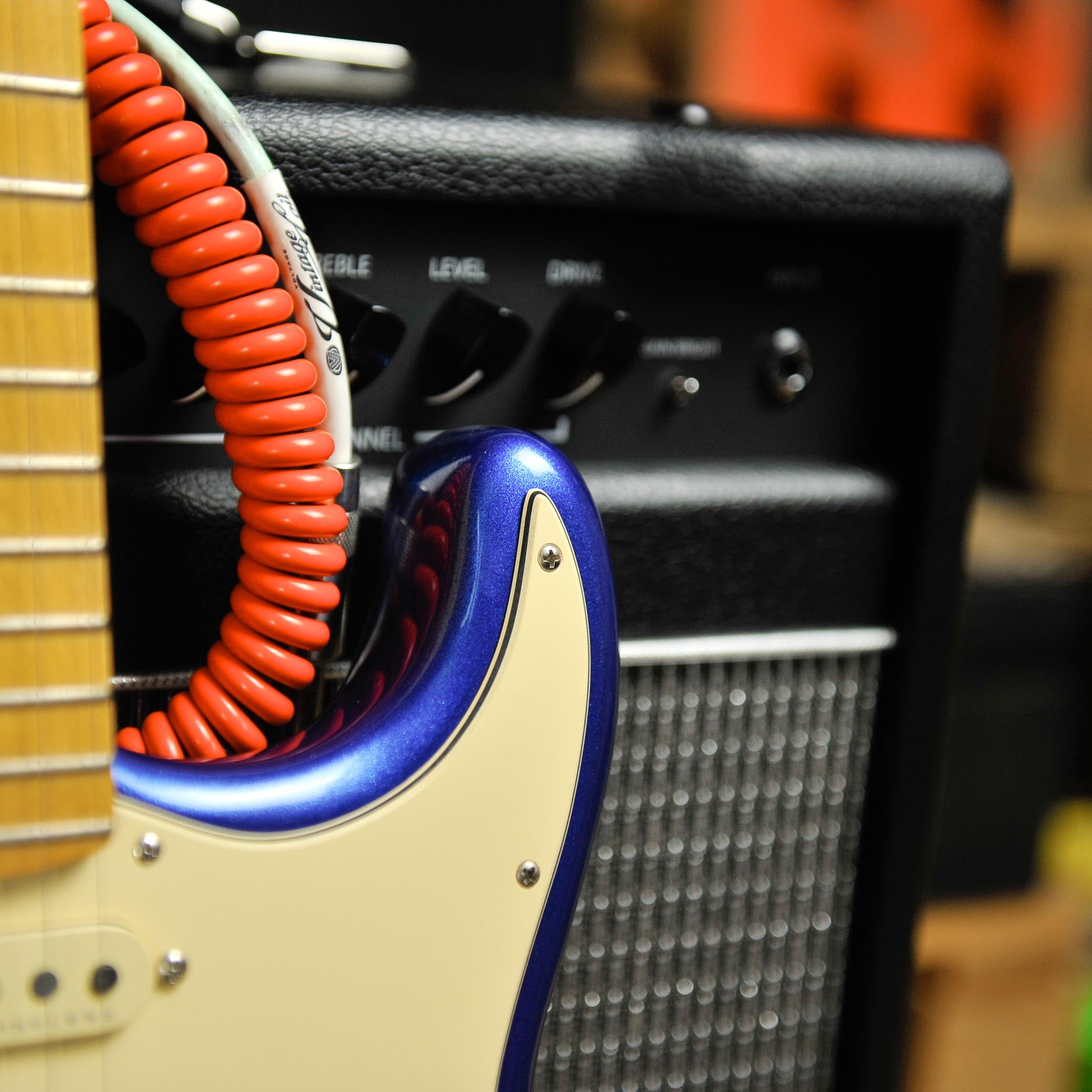 Fender AM Stratocaster Ultra MN Cobalt Blue W/Case - Used