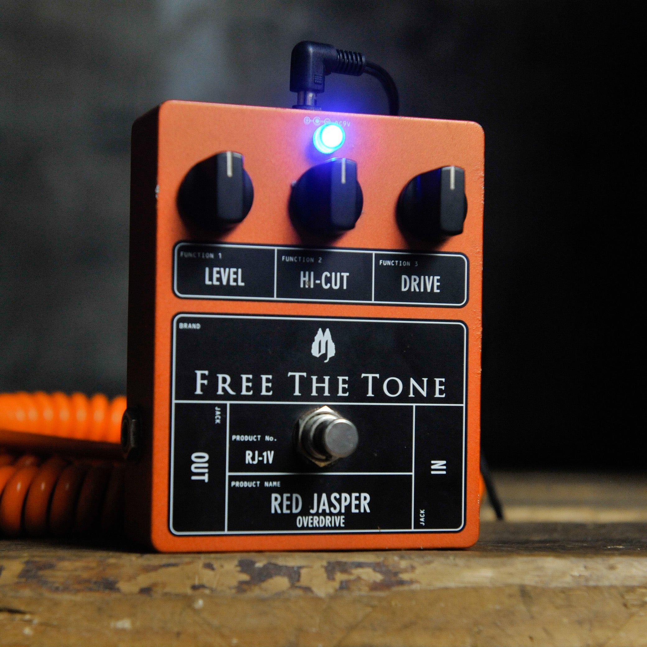 Free The Tone RJ-1V Red Jasper Low Gain Overdrive Pedal - Used