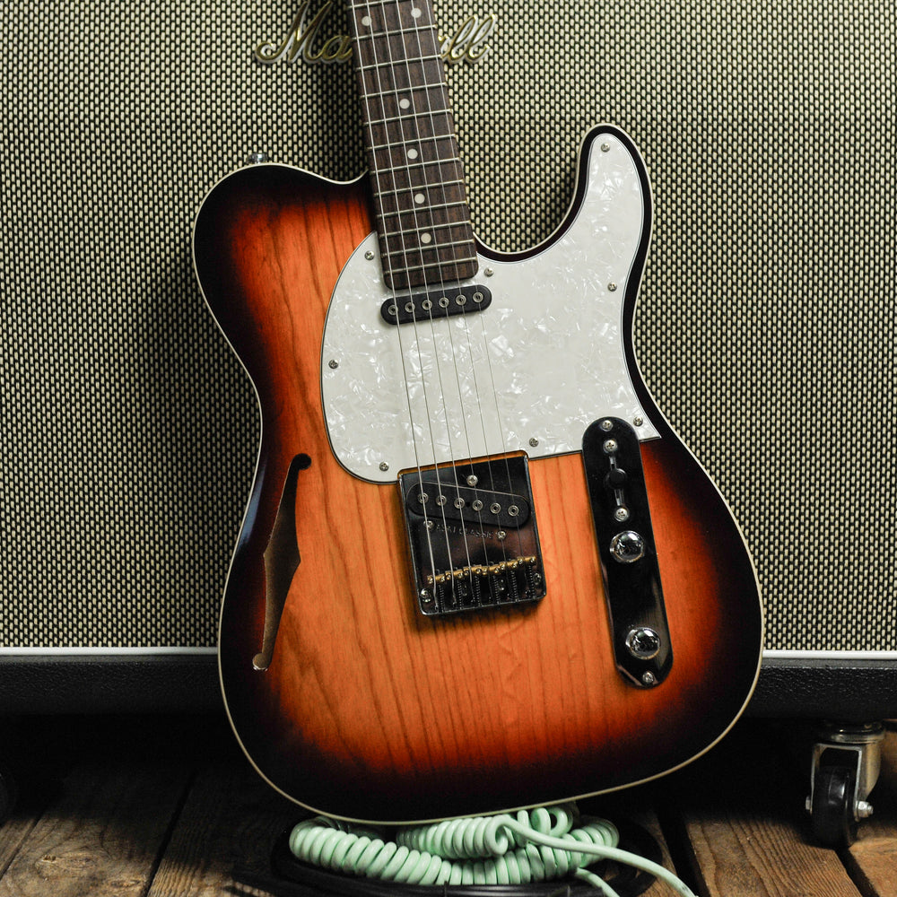 G&L Tribute ASAT Classic Semi-Hollow Electric Guitar - Antique Sunburst s/n 210202382 - Used