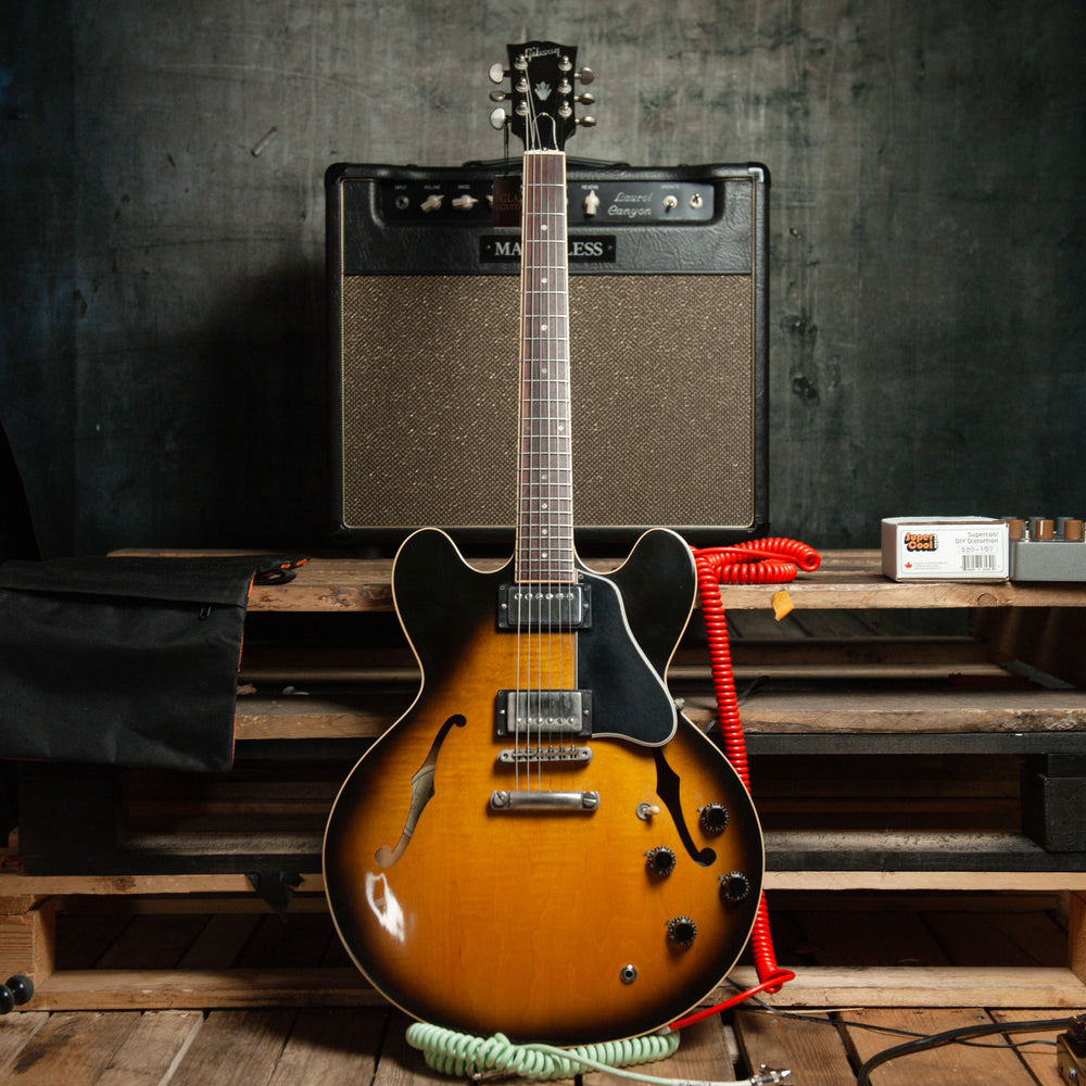 Gibson ES-Dot Vintage Sunburst 1992 W/case - Used