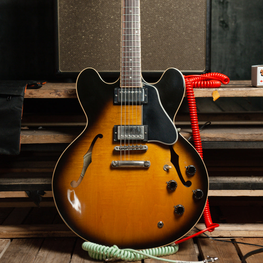 Gibson ES-Dot Vintage Sunburst 1992 W/case - Used