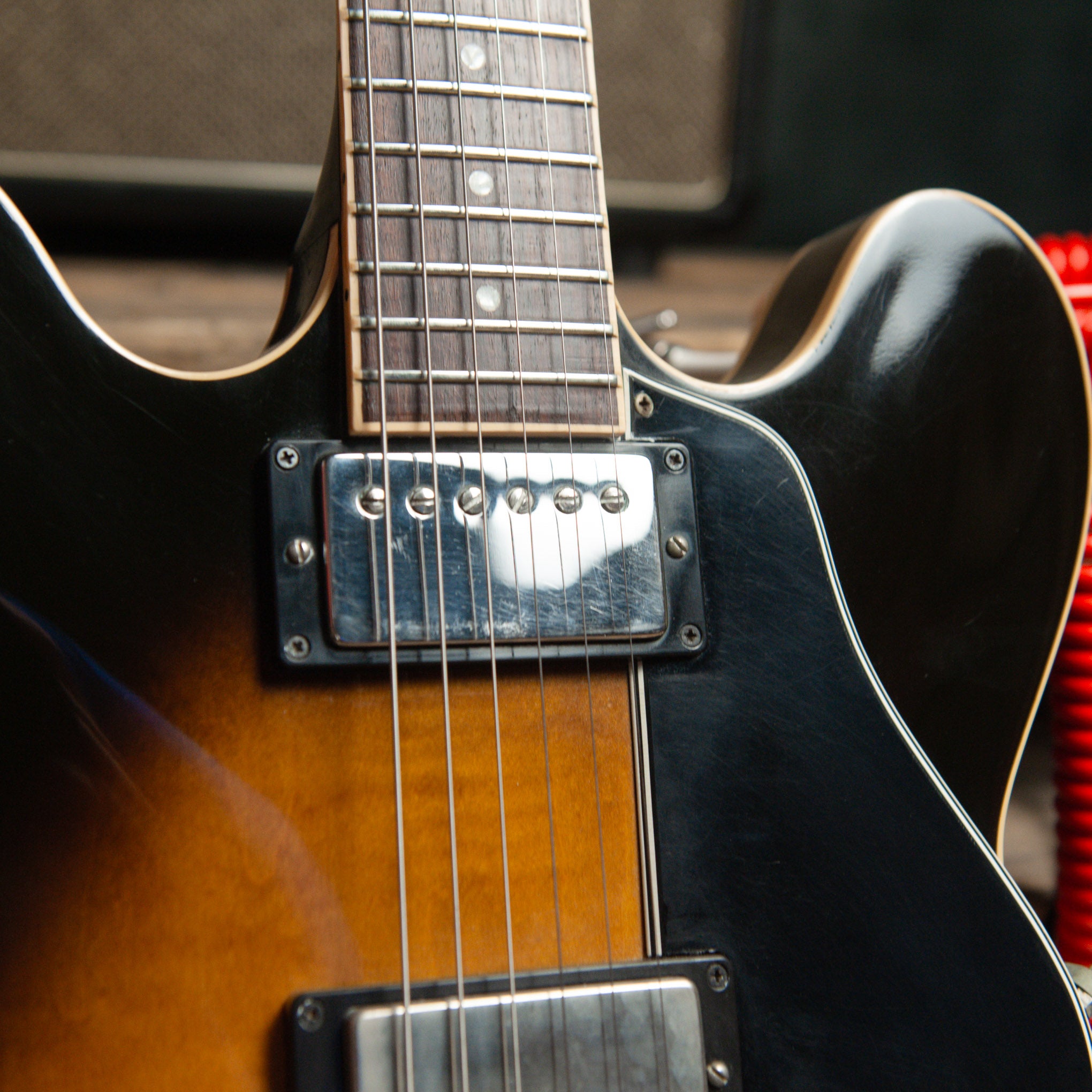 Gibson ES-Dot Vintage Sunburst 1992 W/case - Used