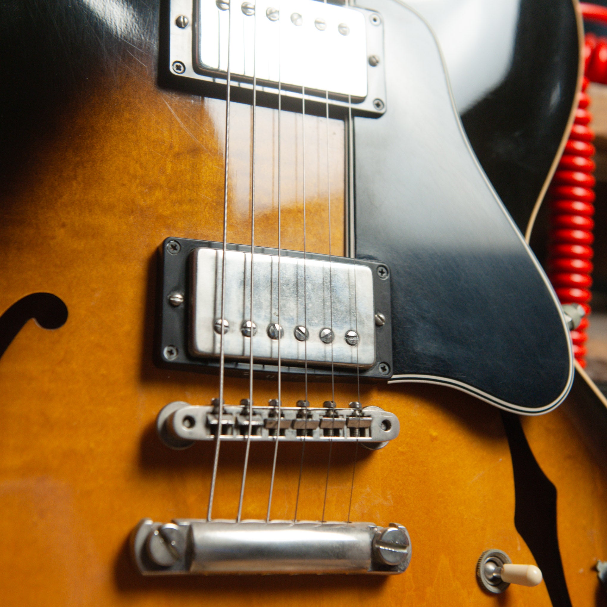 Gibson ES-Dot Vintage Sunburst 1992 W/case - Used