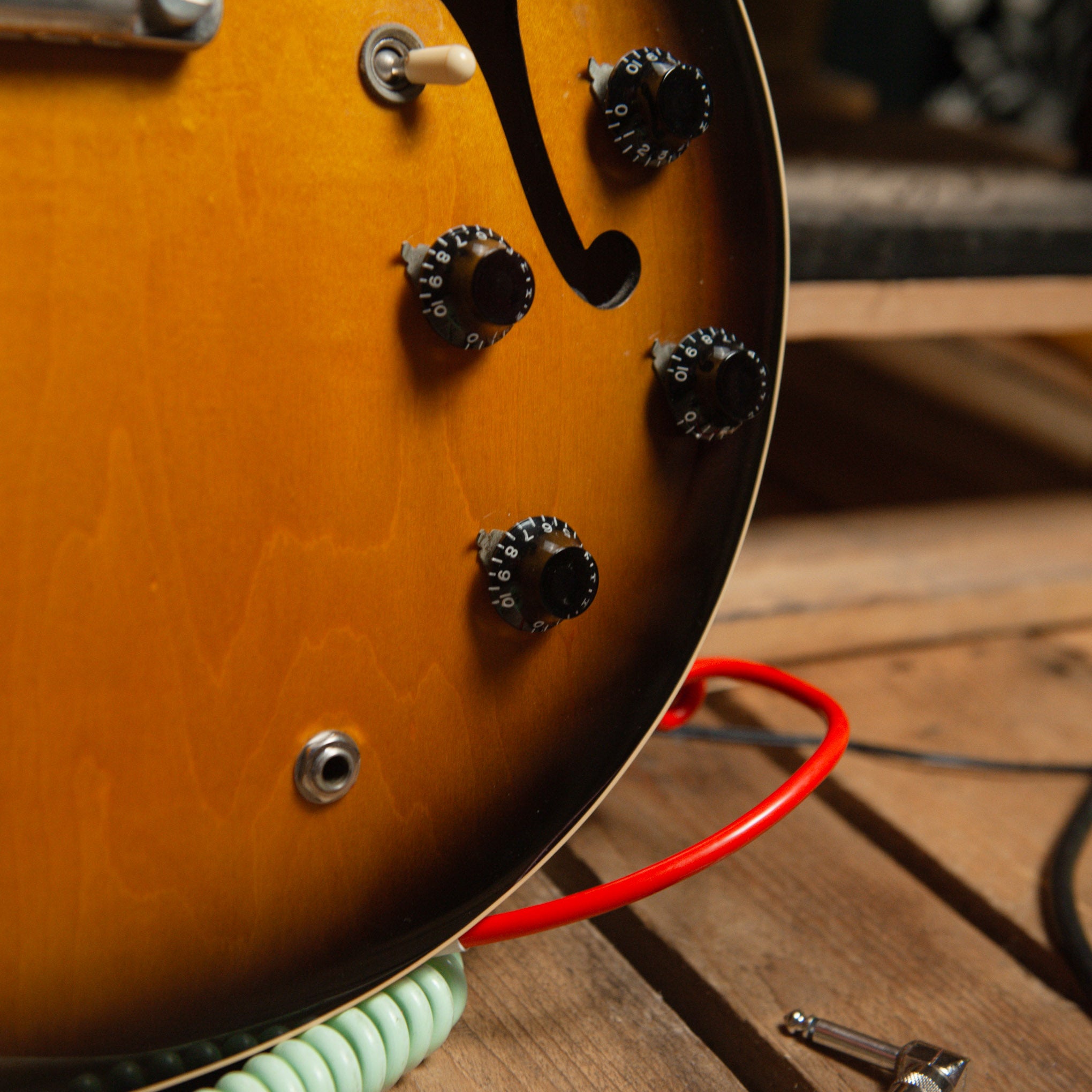 Gibson ES-Dot Vintage Sunburst 1992 W/case - Used