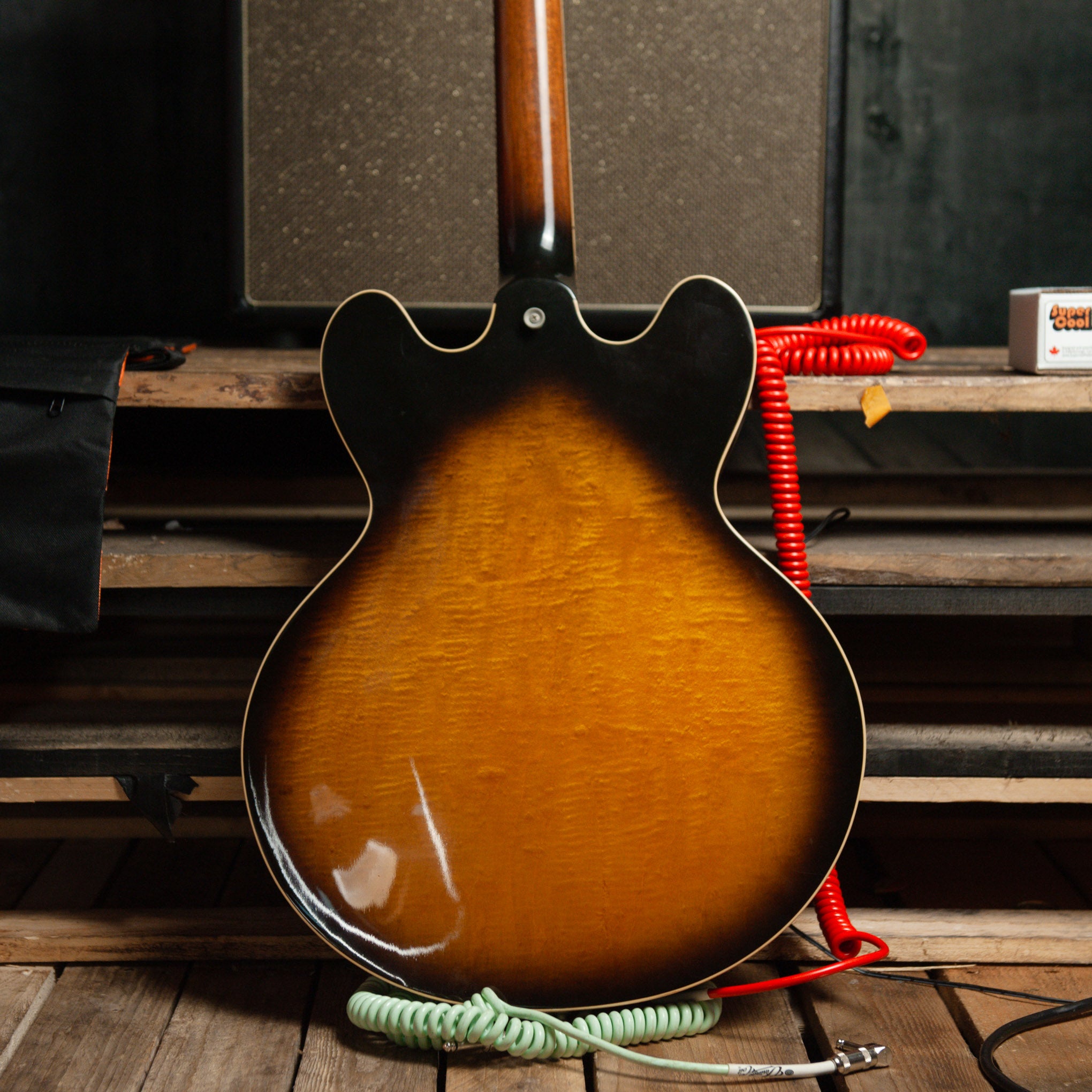 Gibson ES-Dot Vintage Sunburst 1992 W/case - Used