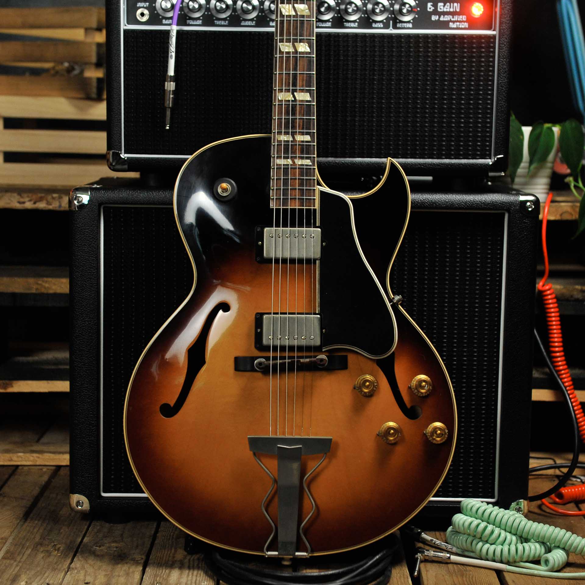 Gibson ES-175 D 1959 VOS Vintage Burst 2014 w/Case - Used