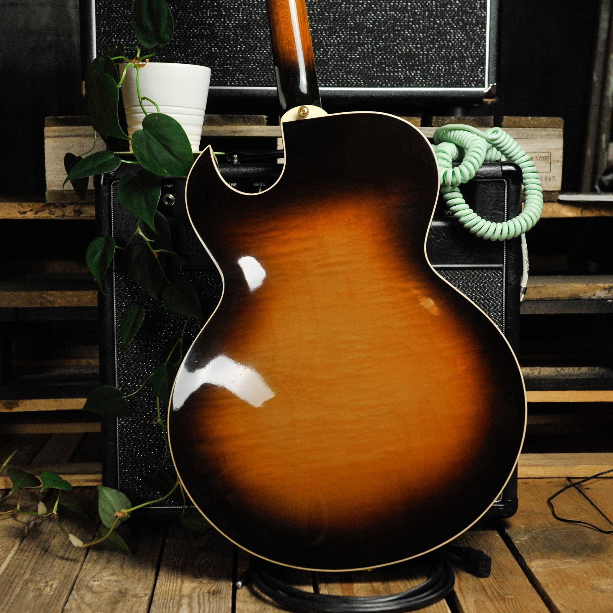 Gibson L4 Sunburst CES 1997 Archtop Electric Guitar w/Case - Used