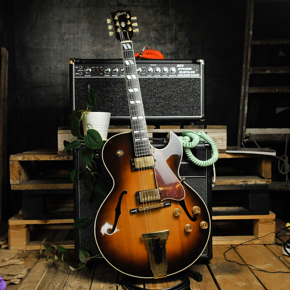 Gibson L4 Sunburst CES 1997 Archtop Electric Guitar w/Case - Used