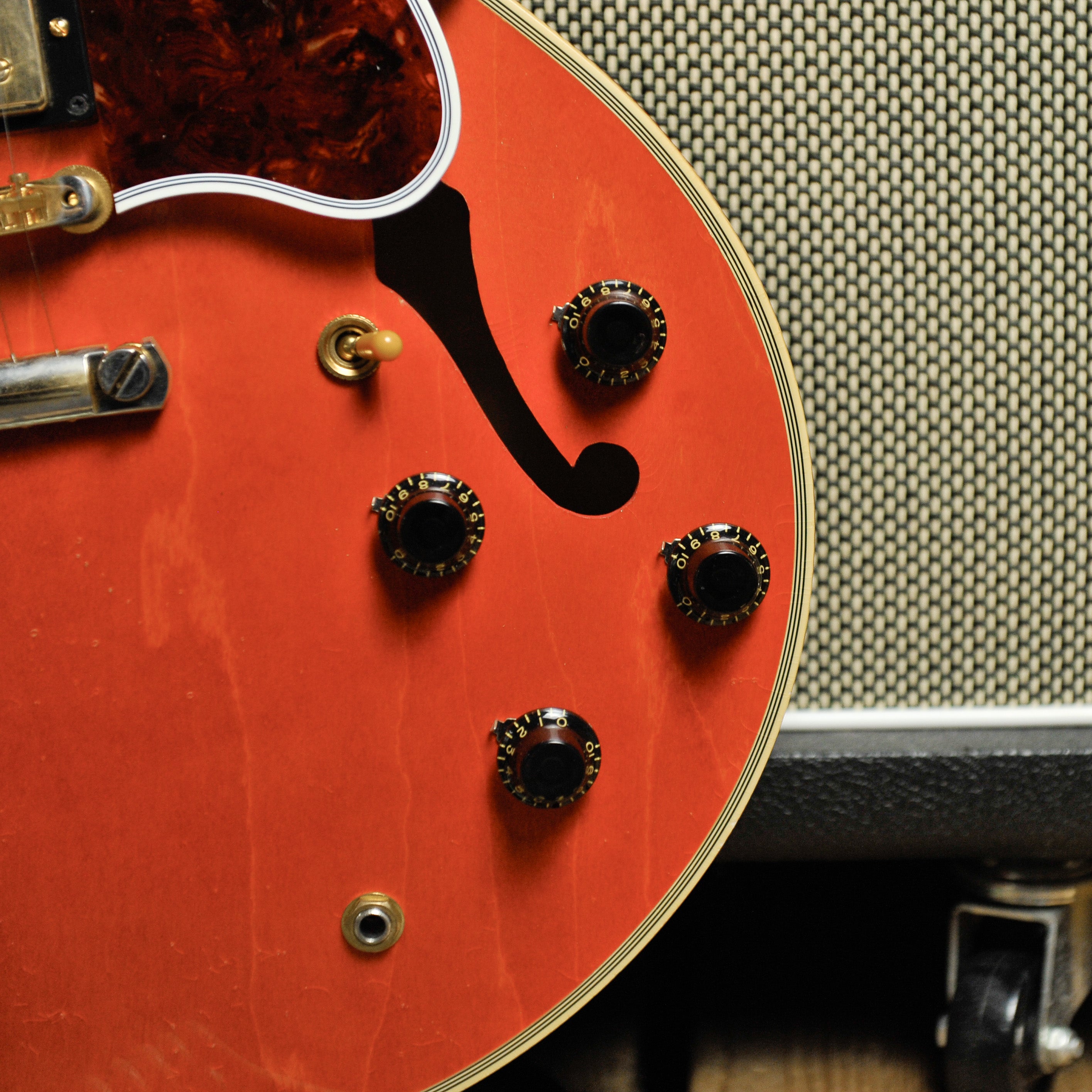 Gibson Murphy Lab '59 ES-355 - Watermelon Red, Light Aged w/Case - Used