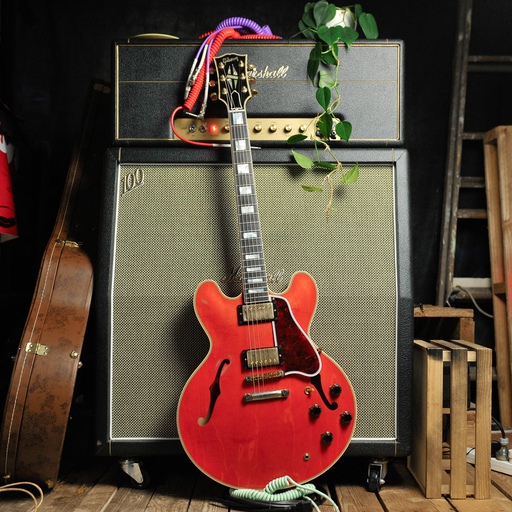 Gibson Murphy Lab '59 ES-355 - Watermelon Red, Light Aged w/Case - Used