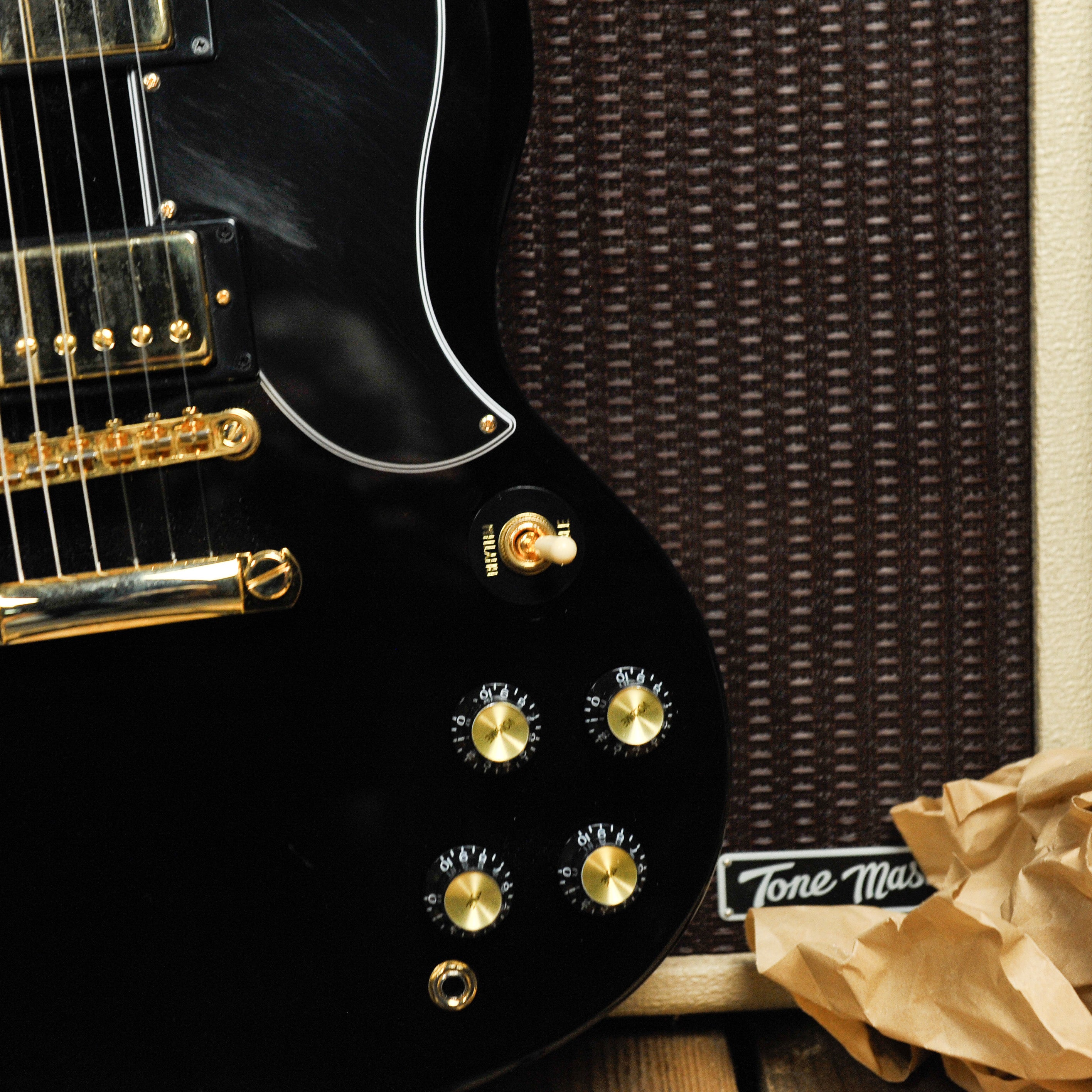 Epiphone Custom SG Ebony Electric Guitar - Used