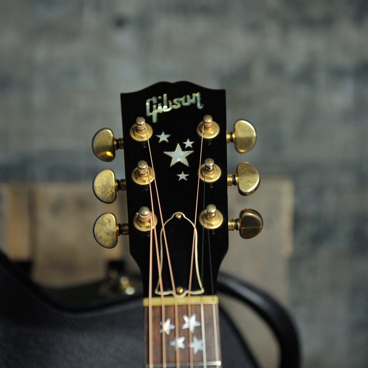 Gibson EC-20 Starburst 1997 Acoustic Guitar Blue #90587002 w/Case - Used