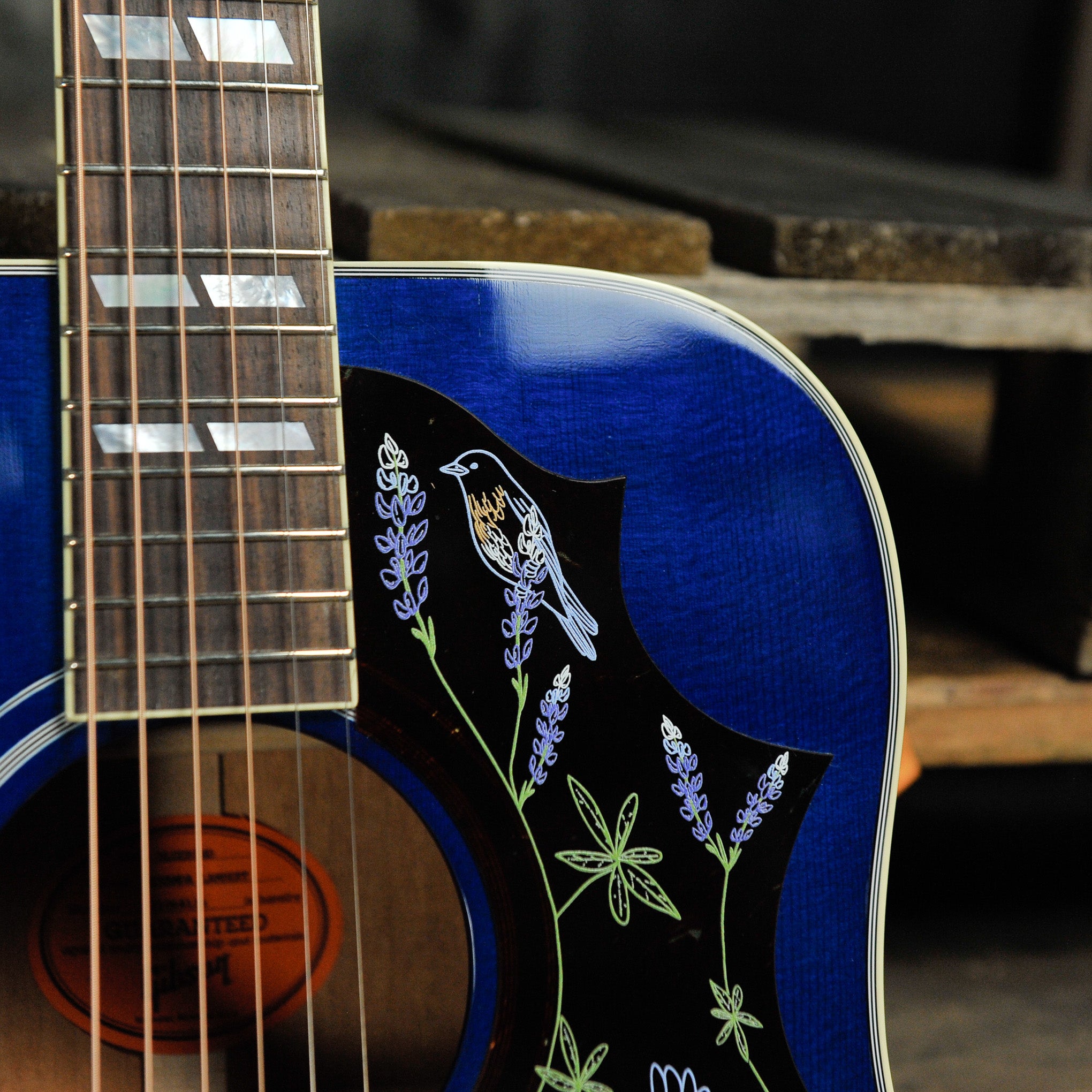 Gibson Custom Miranda Lambert Bluebird, Bluebonnet w/Case - Used