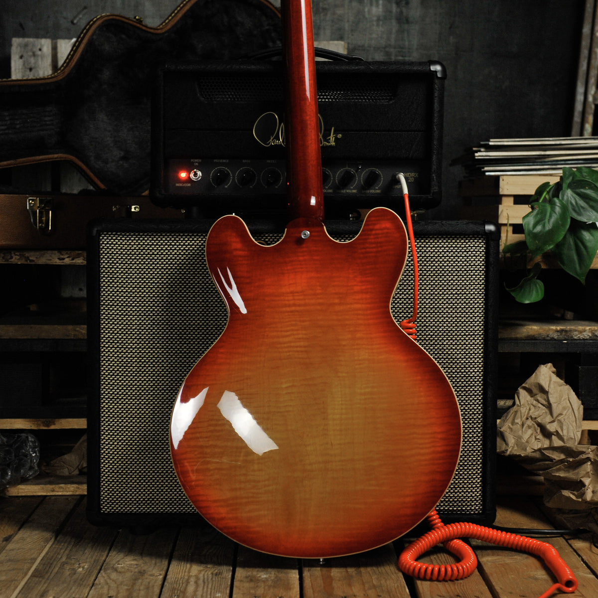 Gibson ES-335 Figured Heritage Cherry Sunburst #127590315 w/Case - Used