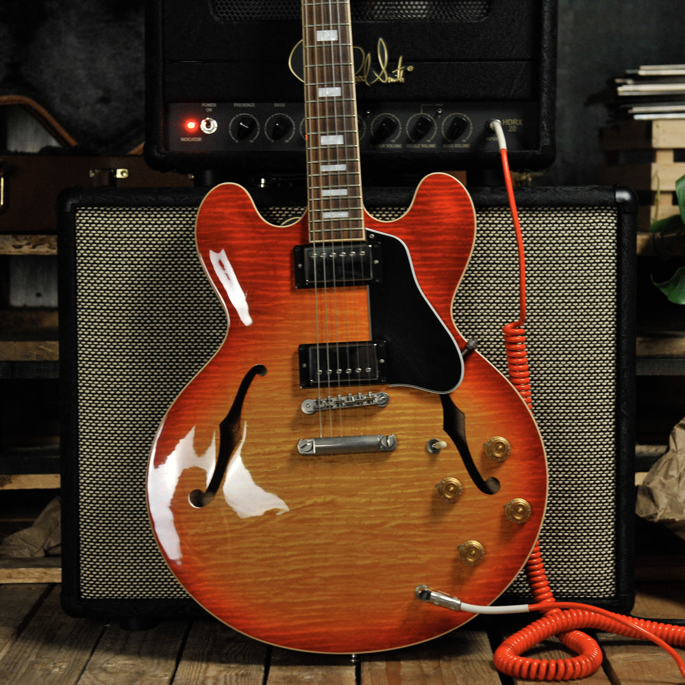 Gibson ES-335 Figured Heritage Cherry Sunburst #127590315 w/Case - Used