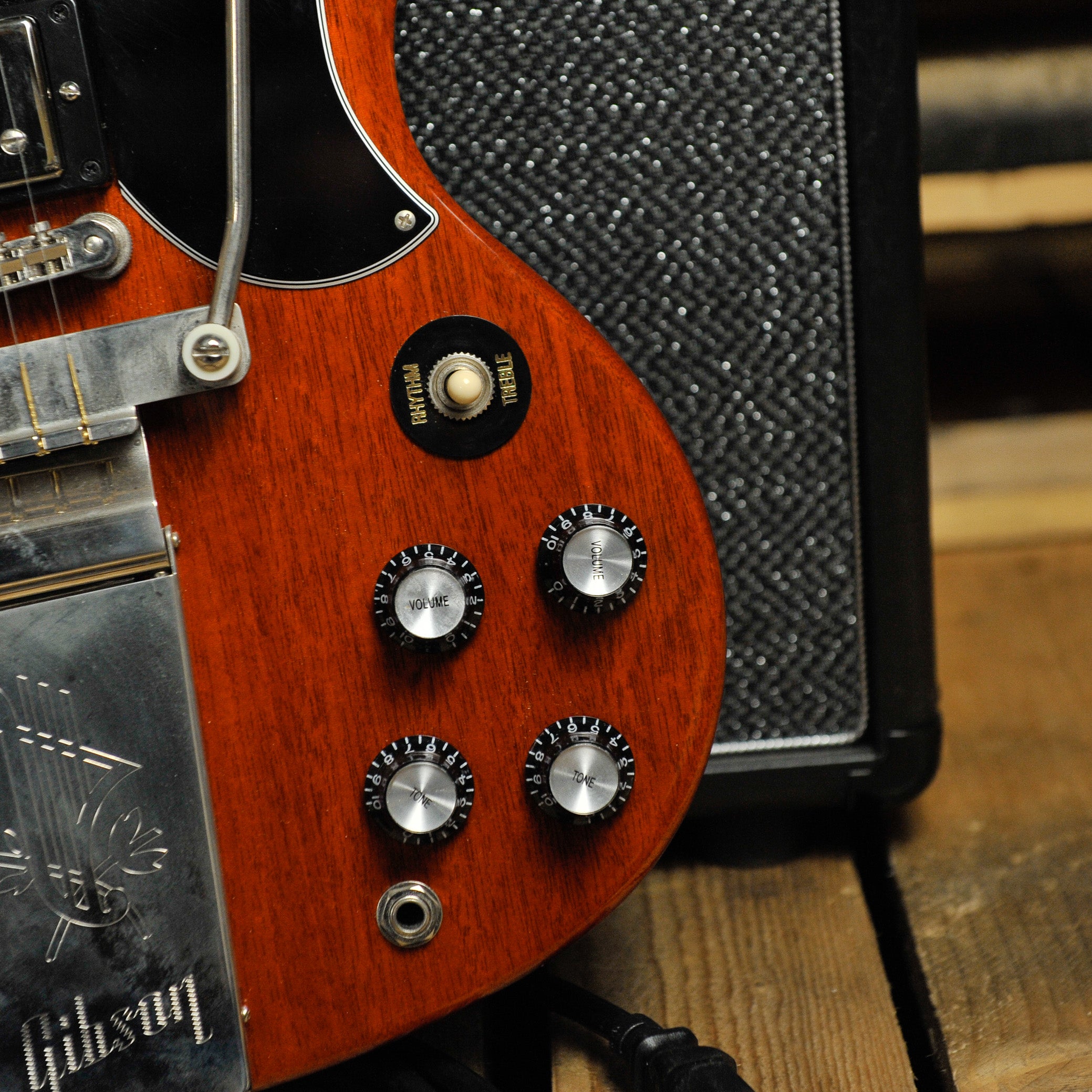 Gibson SG Standard '61 Maestro Vibrola Vintage Cherry 2019 w/Bag - Used