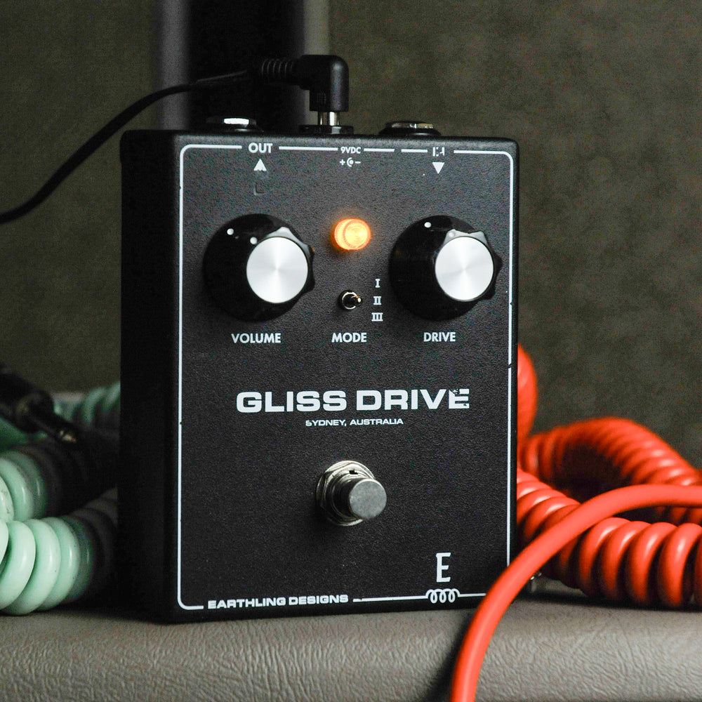 Earthling Designs  GD.01 Gliss Drive Pedal Black - Used
