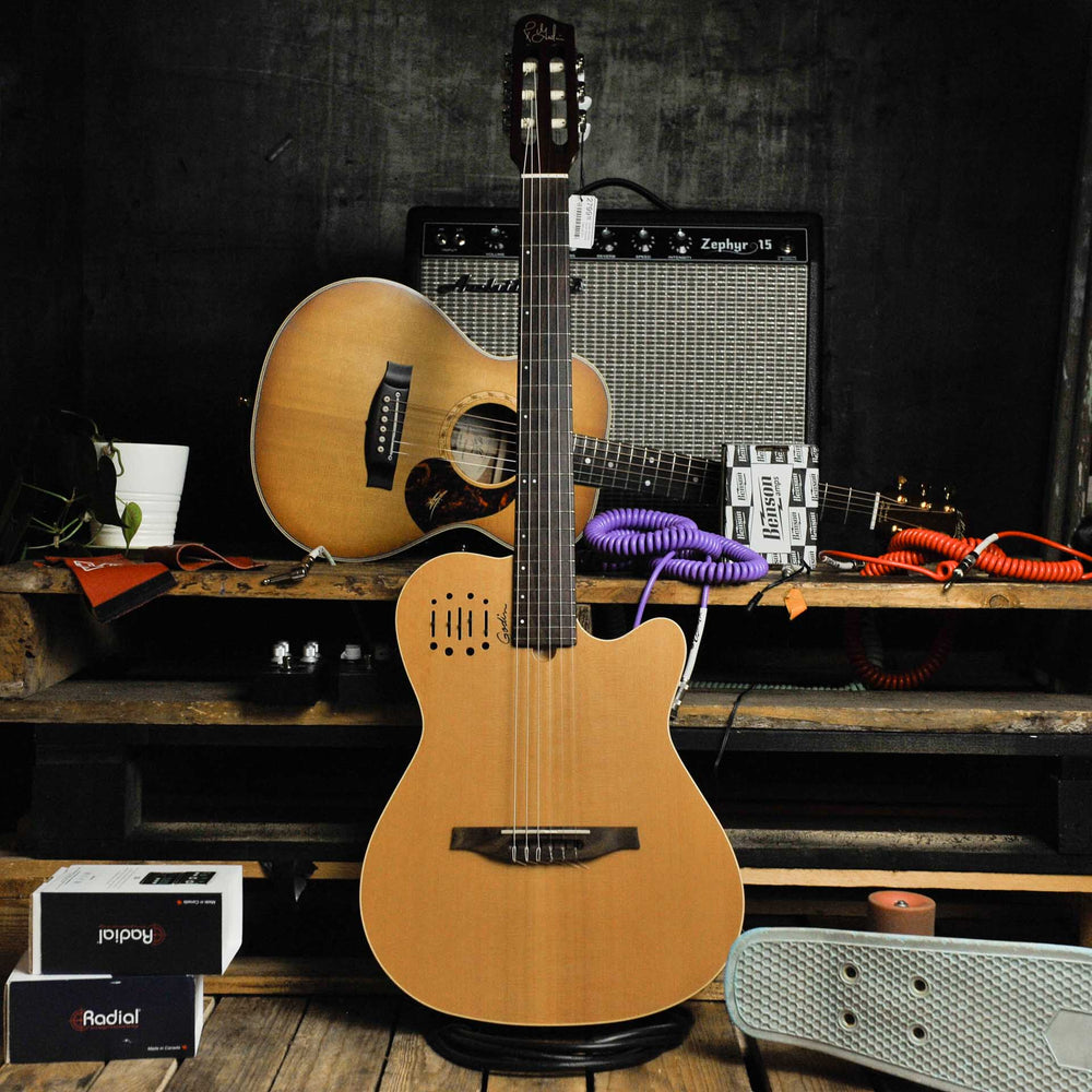 Godin Multiac Nylon Encore Natural SG W/Bag Mint Condition (2025) - Used