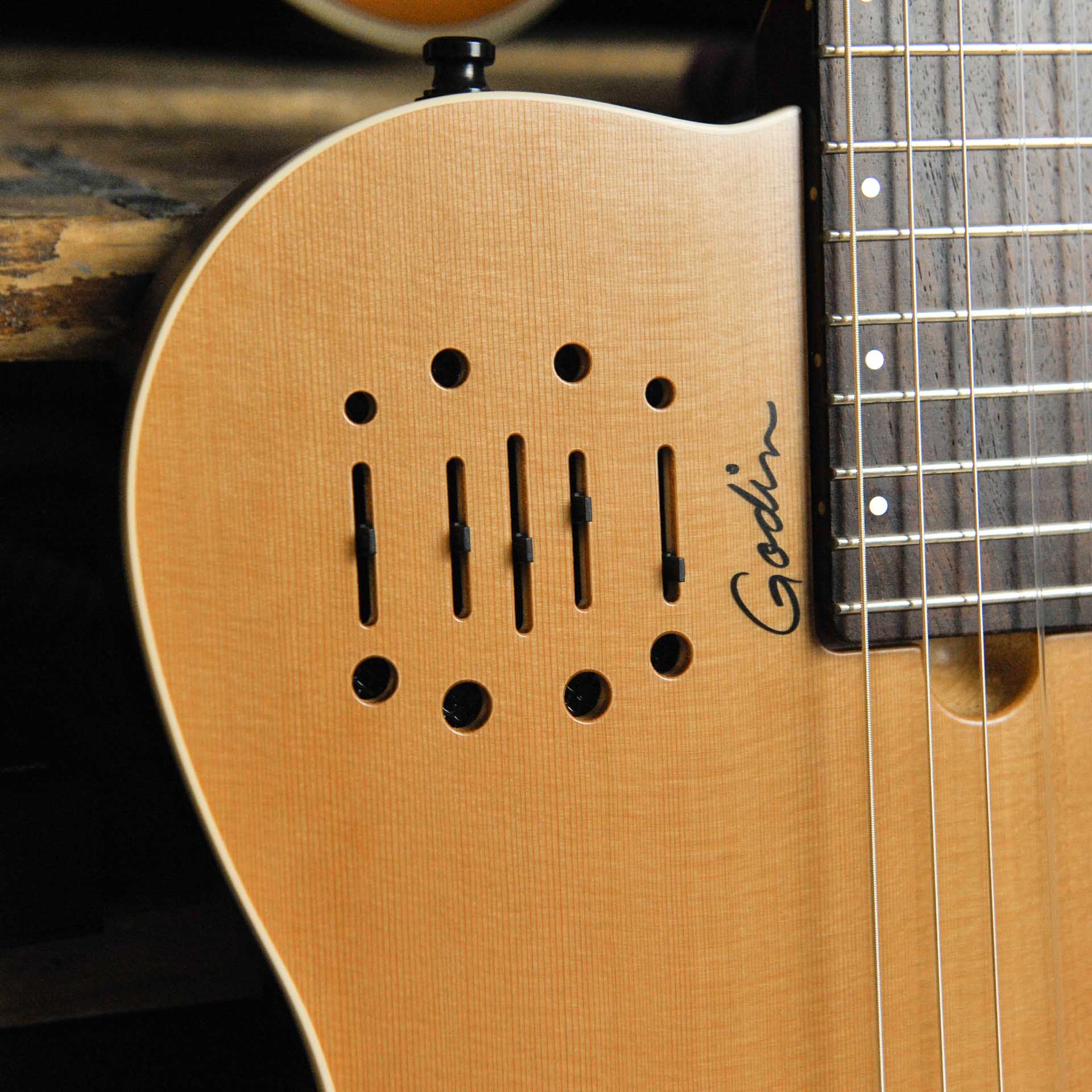 Godin Multiac Nylon Encore Natural SG W/Bag Mint Condition (2025) - Used